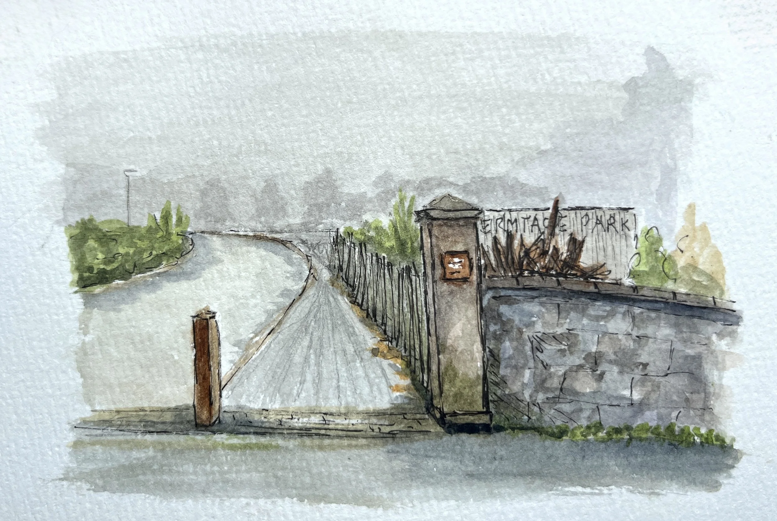 HERMITAGE PARK, FOG