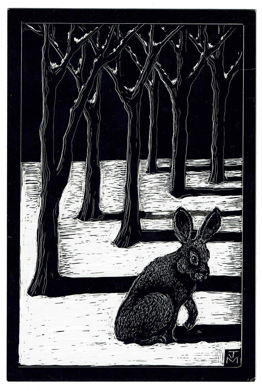 Rabbit in Snowy Woods, 2023_WR.png