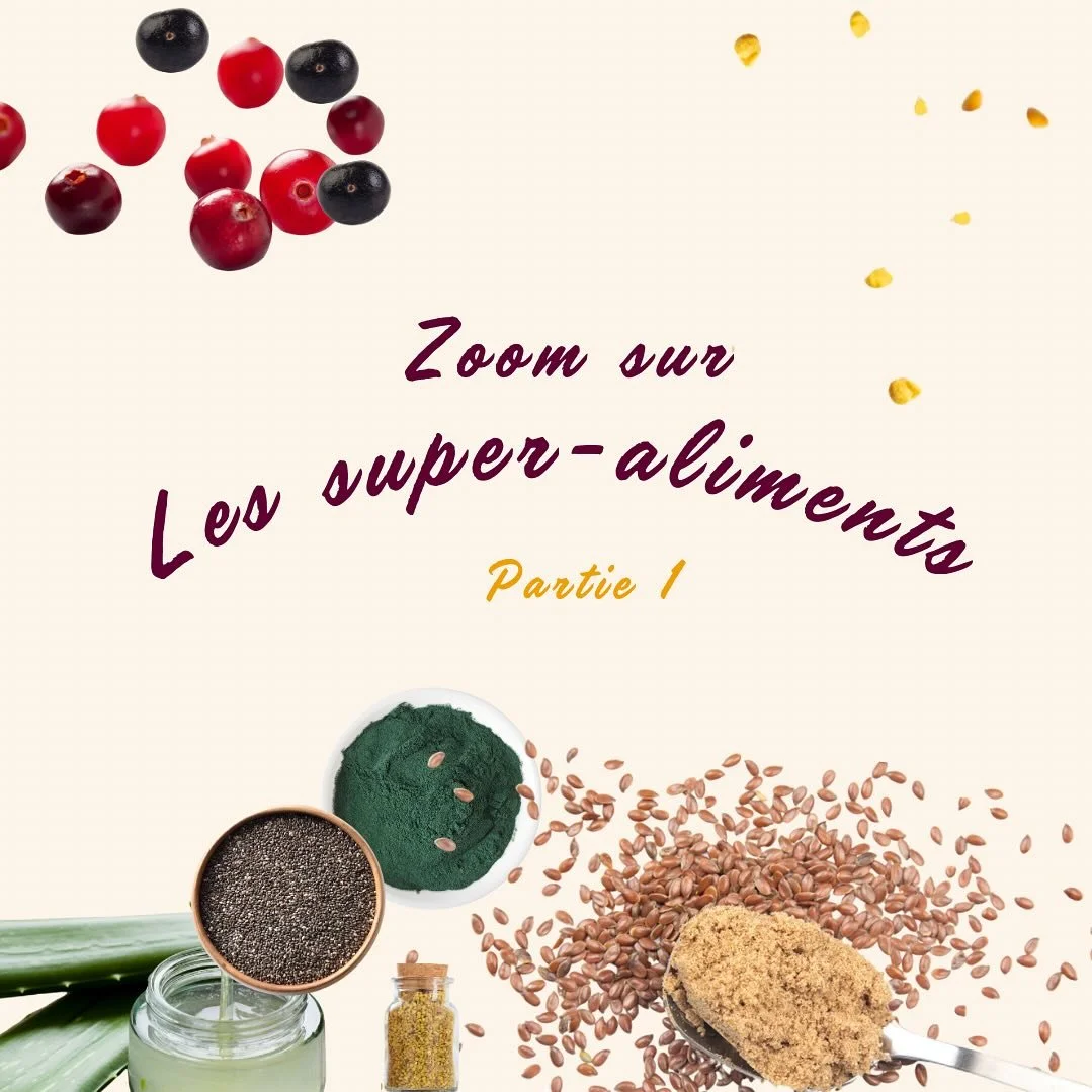Aujourd&rsquo;hui, je vous partage des produits incontournables de la pratique de la naturopathie. J&rsquo;ai nomm&eacute; les super-aliments, alias les super-h&eacute;ros 🦸🏻&zwj;♂️ - et vous allez comprendre pourquoi !

Les super-aliments sont des