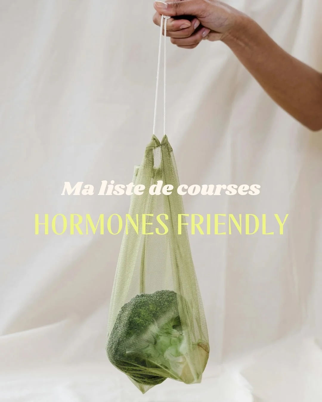 L&rsquo;automne, c&rsquo;est la saison du ralentissement 🍂
Ton corps a besoin de chaleur, de r&eacute;gularit&eacute; et de nutriments qui nourrissent ton syst&egrave;me hormonal.
Voici ma shopping list hormones-friendly sp&eacute;ciale automne 💚


