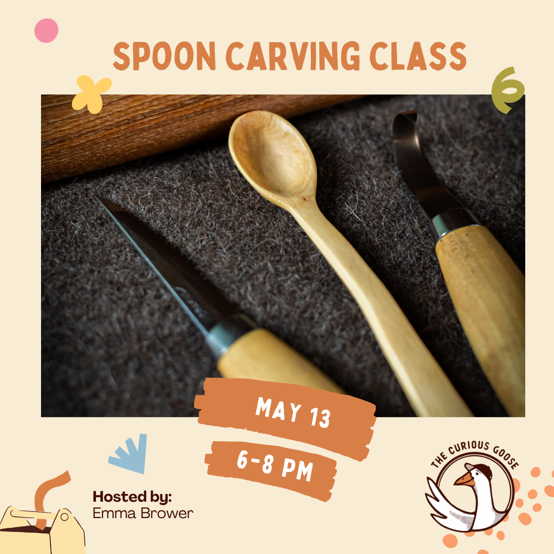 Spoon carving class (May)