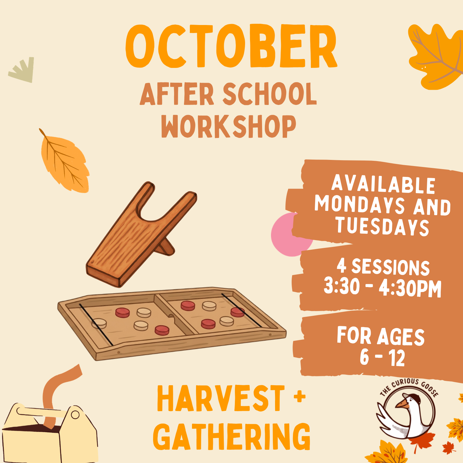 October — After School Workshop