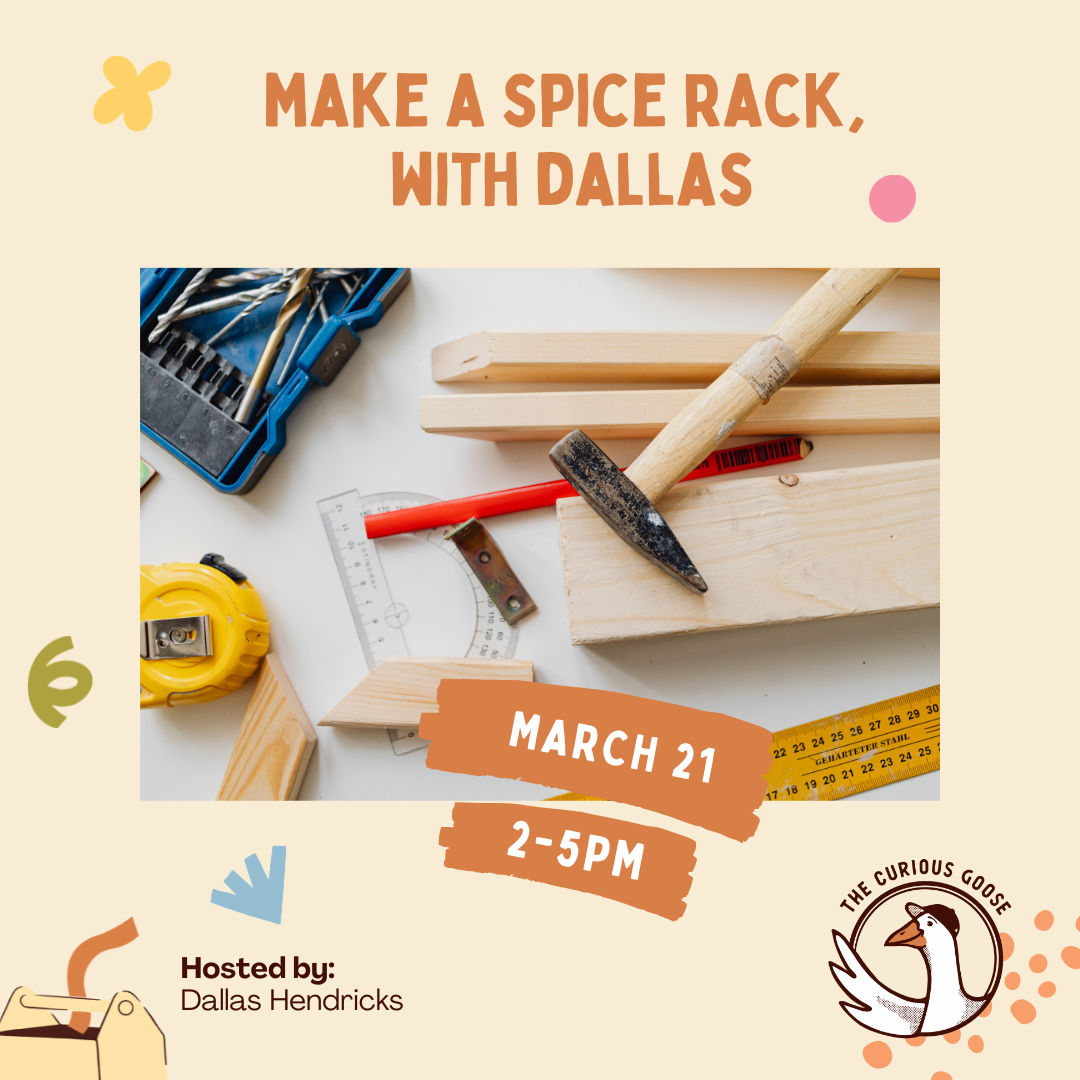 Make a spice rack with Dallas