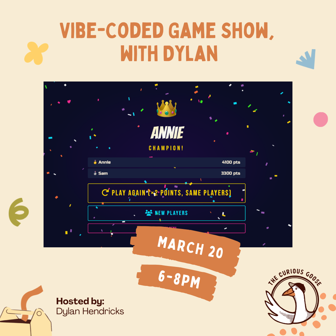 Vibe-Coded Game Show with Dylan