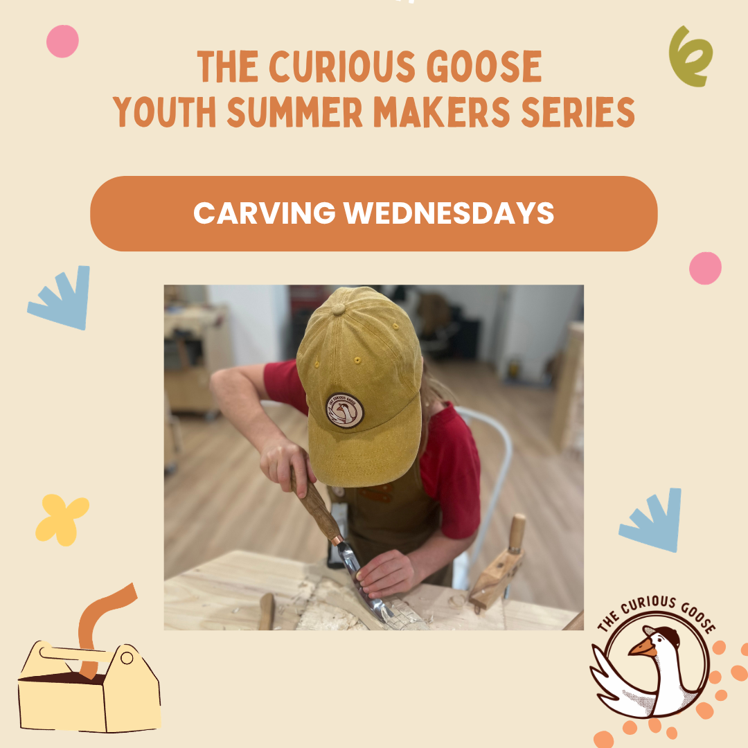 Youth Summer Makers Series: Wednesdays - Carving