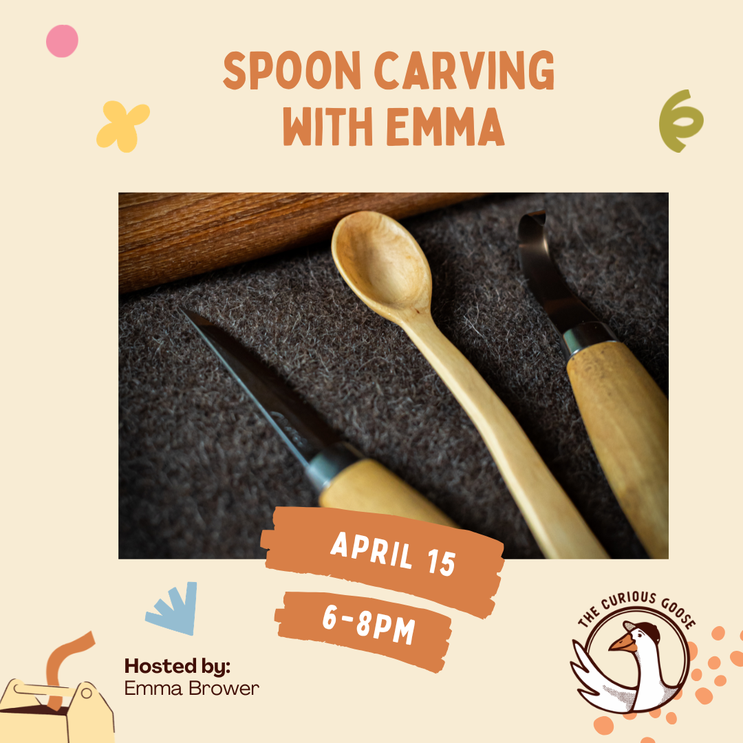 Spoon carving class (April)