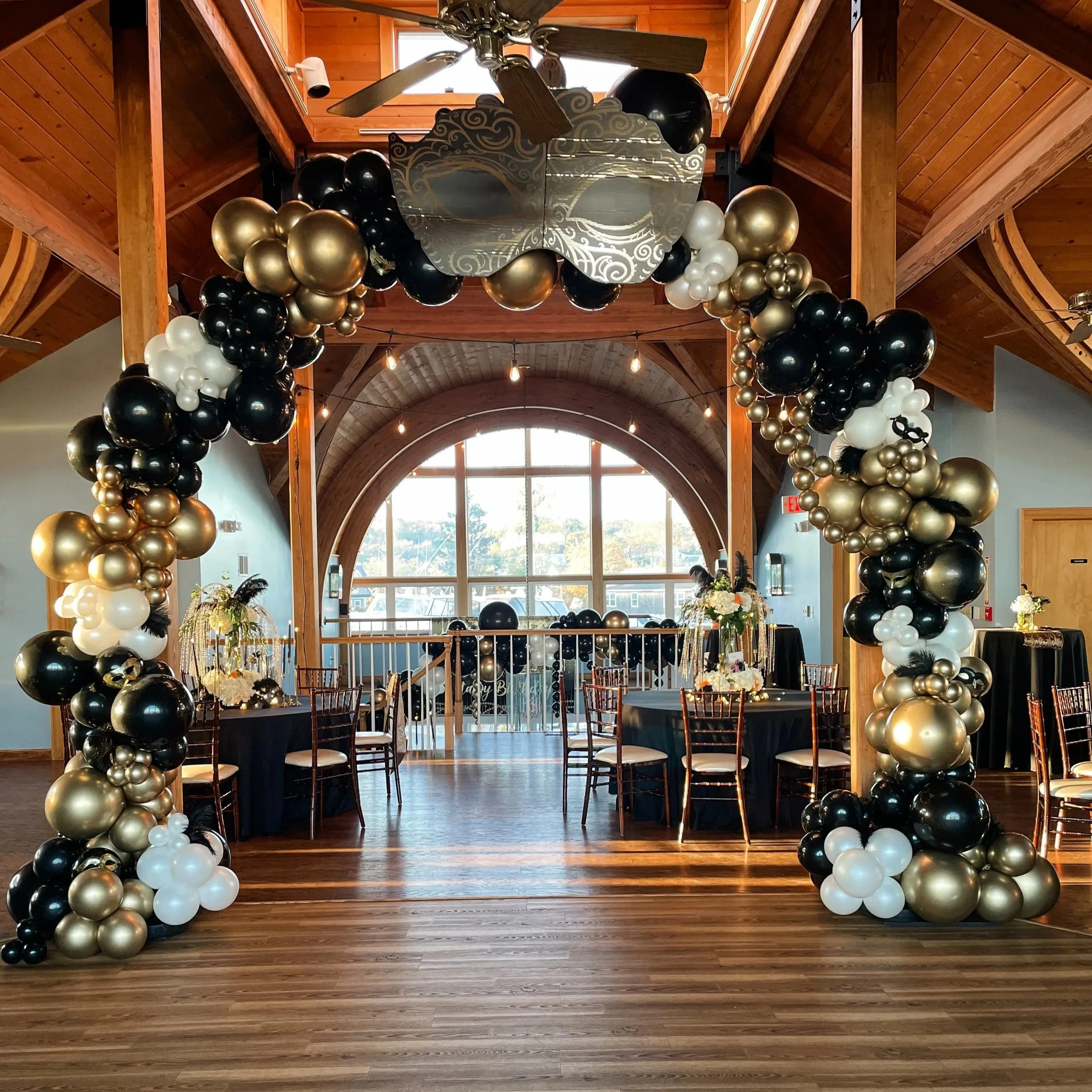 custom balloon decor near me