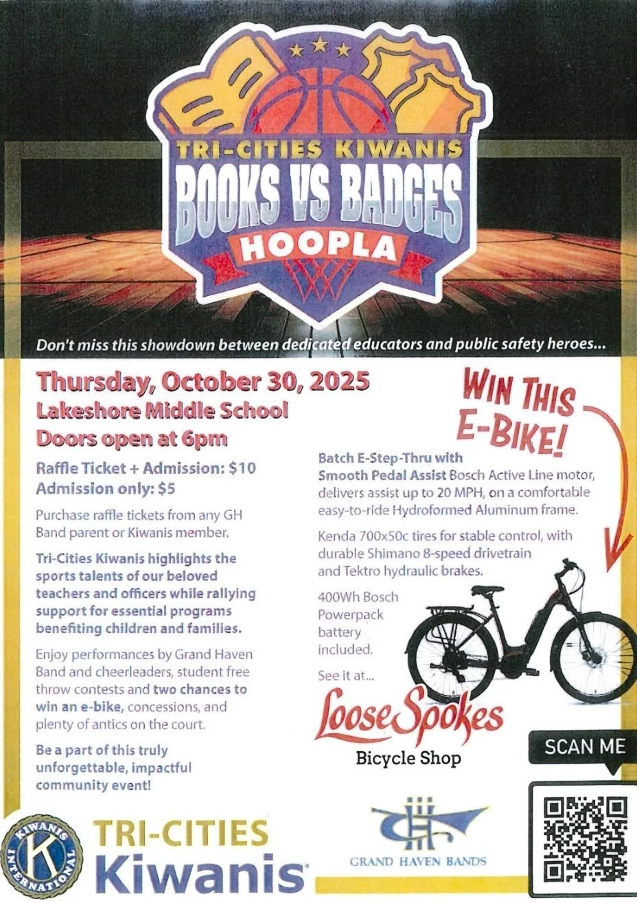 Come join us for Books and Badges, a fundraising event supporting the Tri-Cities Kiwanis Sandy Huber Program, which provides books to local schools. 

We&rsquo;re proud to be part of an effort that gives back to our community and helps inspire a love