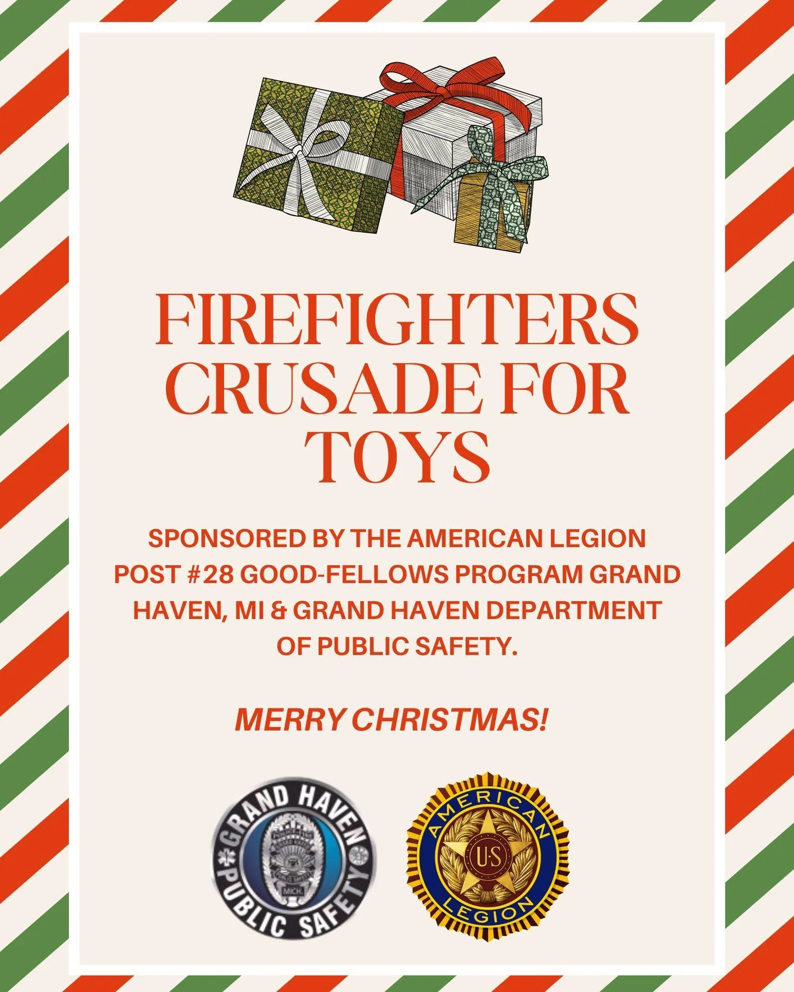 🎄 Today and tomorrow are our final bell-ringing times! 🔔
Swing by Washington &amp; 3rd and help support the annual Crusade for Toys with a monetary donation.

Today &ndash; Dec 5: 3&ndash;8 PM
Tomorrow &ndash; Dec 6: 12&ndash;2 &amp; 4-5 PM

For ov