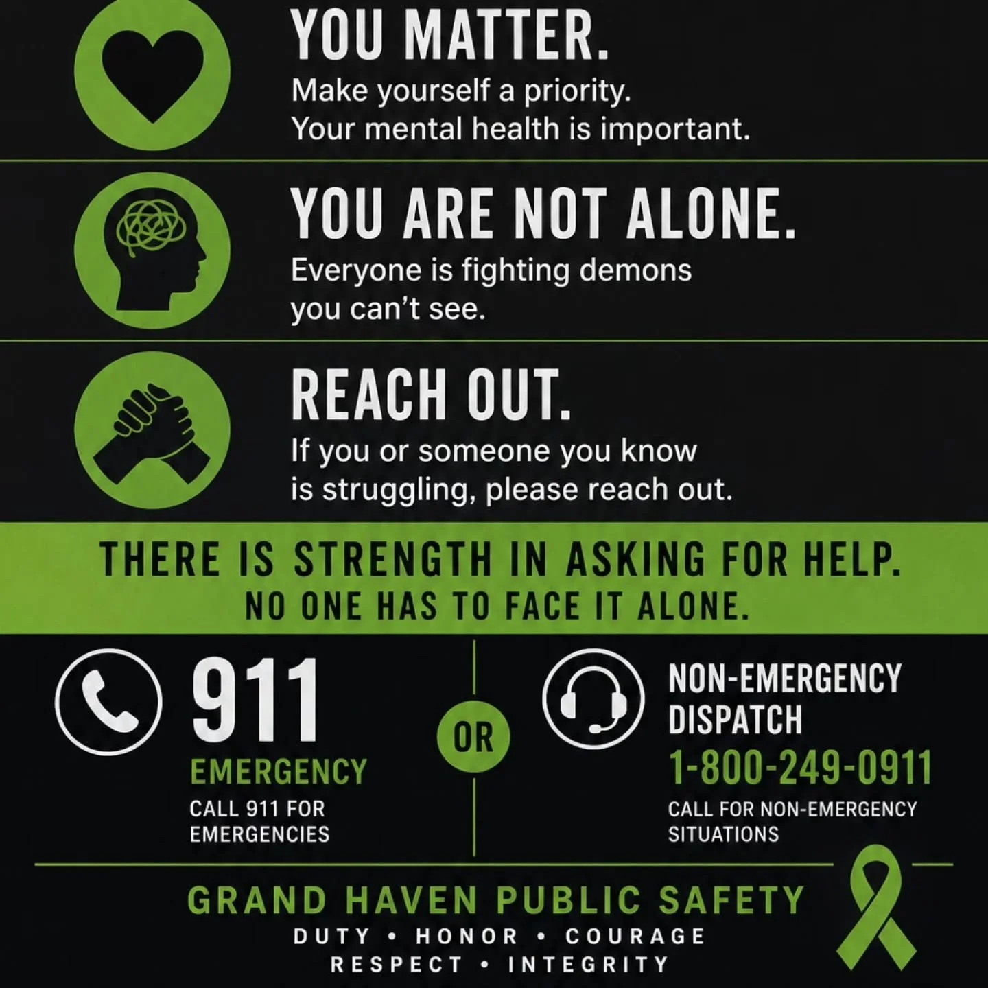May is Mental Health Month. It's important to remember that everyone is fighting a battle you know nothing about.