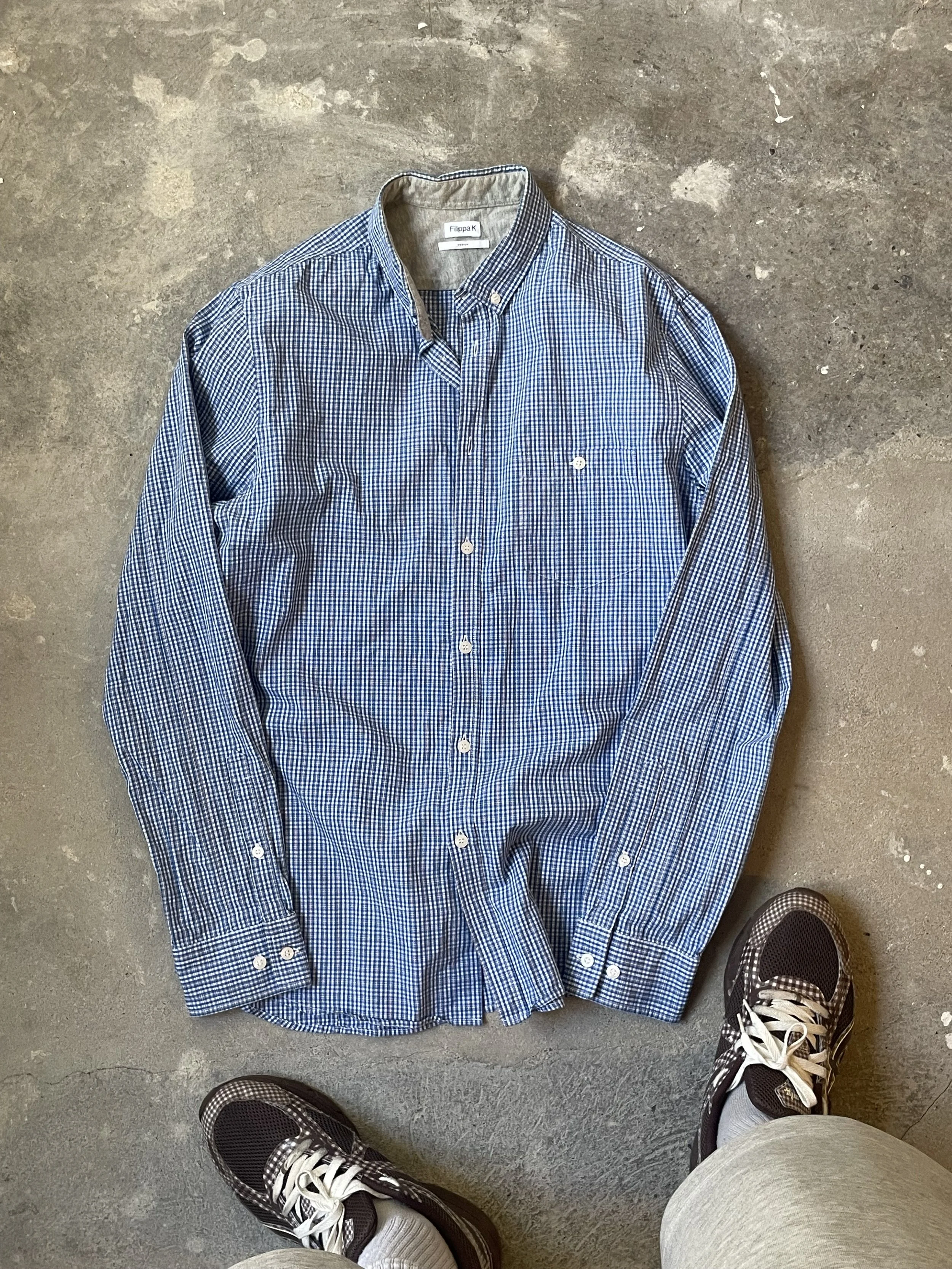 Filippa K Checkered Shirt - M