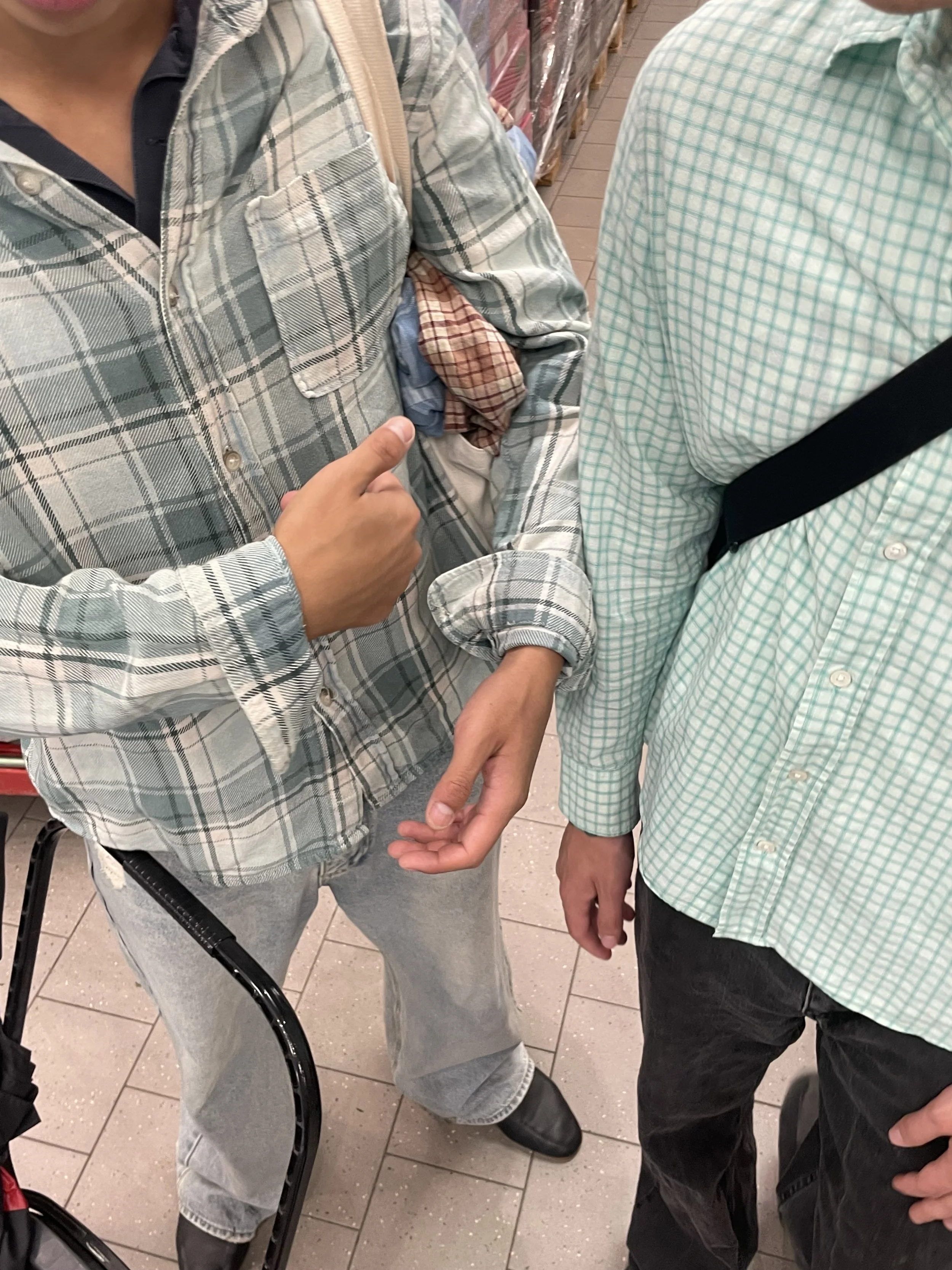 ZARA Plaid Shirt - M