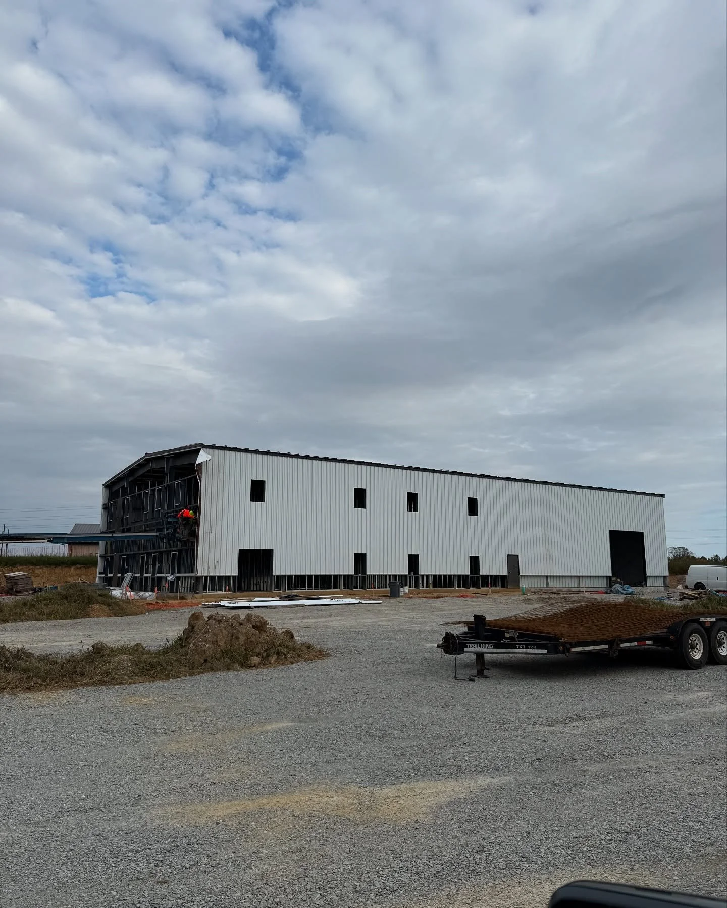 The new Andes Roofing office is coming along!