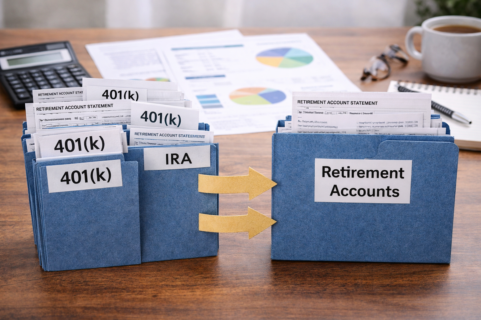 How to Consolidate Old Retirement Accounts