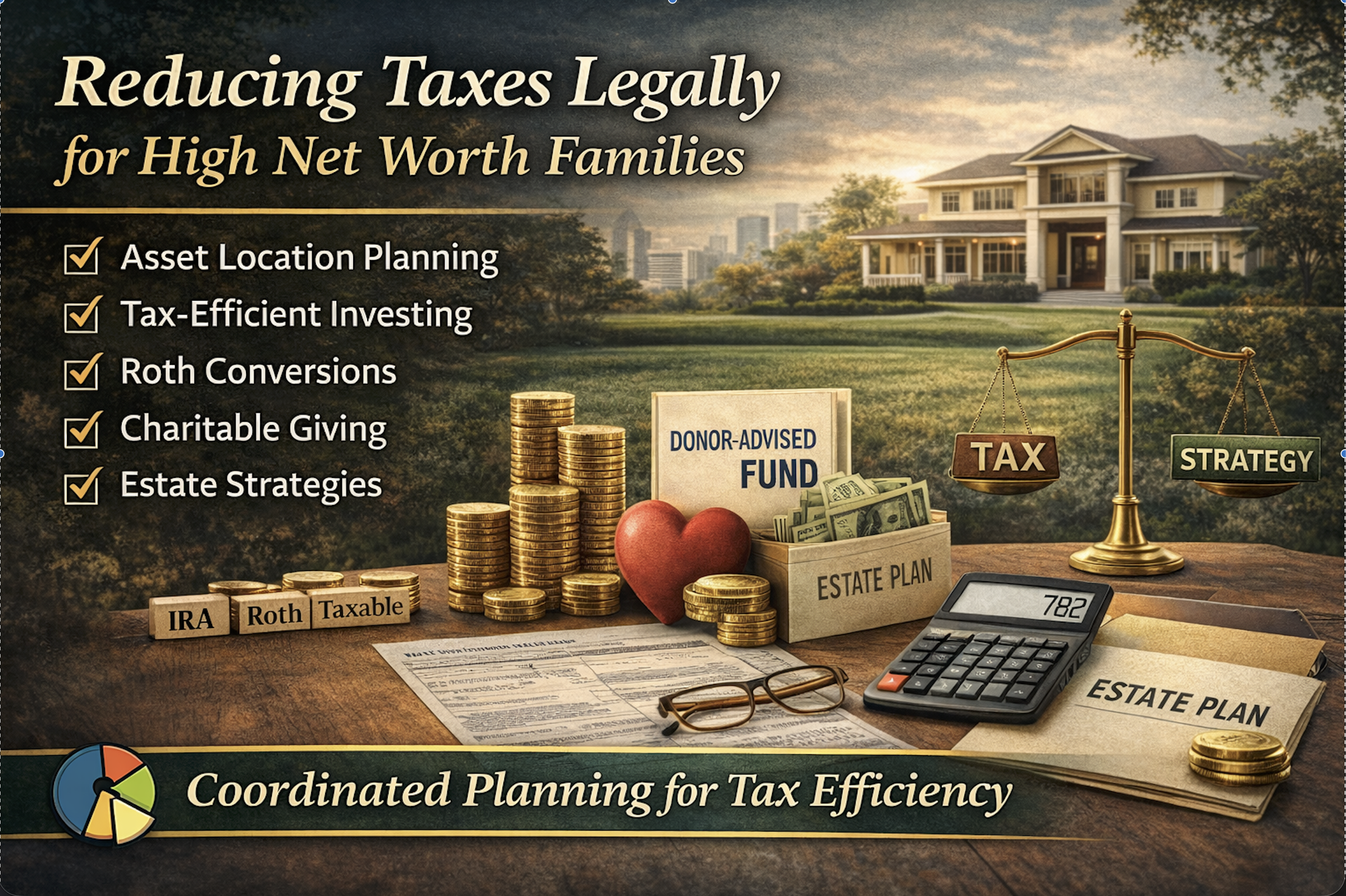 How High-Net-Worth Families May Reduce Taxes Legally