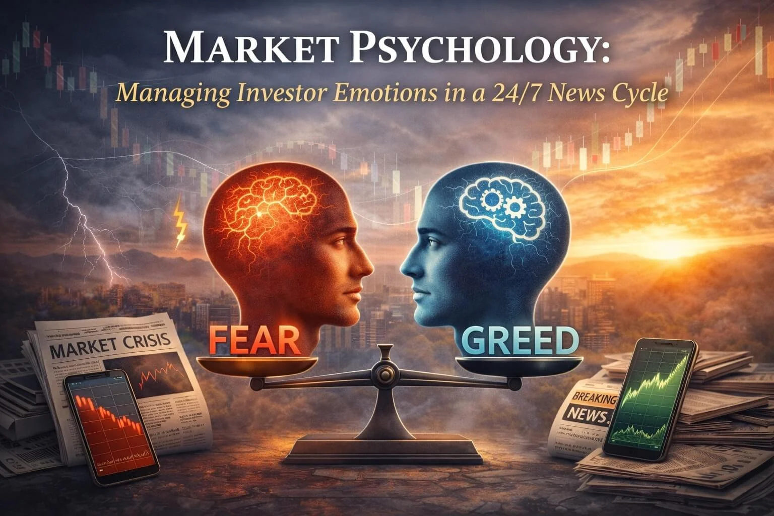 Market Psychology: Managing Investor Emotions in a 24/7 News Cycle