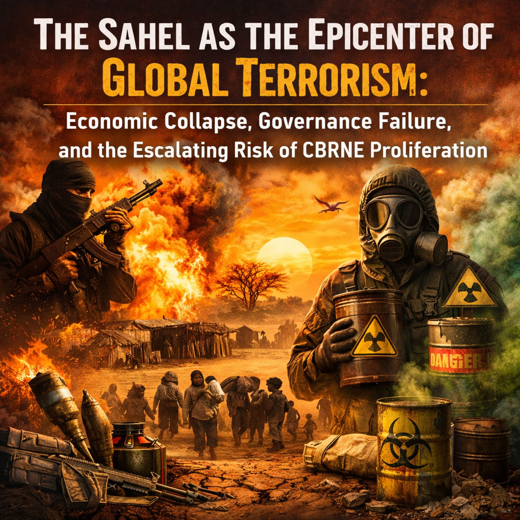 The Sahel as the Epicenter of Global Terrorism: Economic Collapse, Governance Failure, and the Escalating Risk of CBRNE Proliferation
