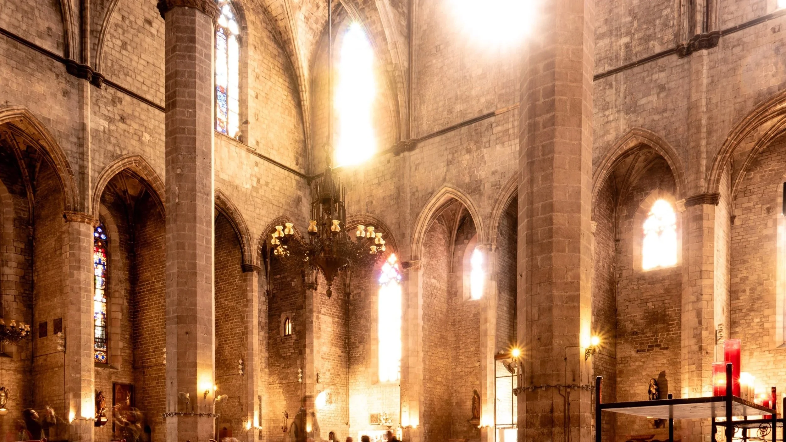 The interior of Barcelona Cathedral, taken on a Barcelona Photography Holiday