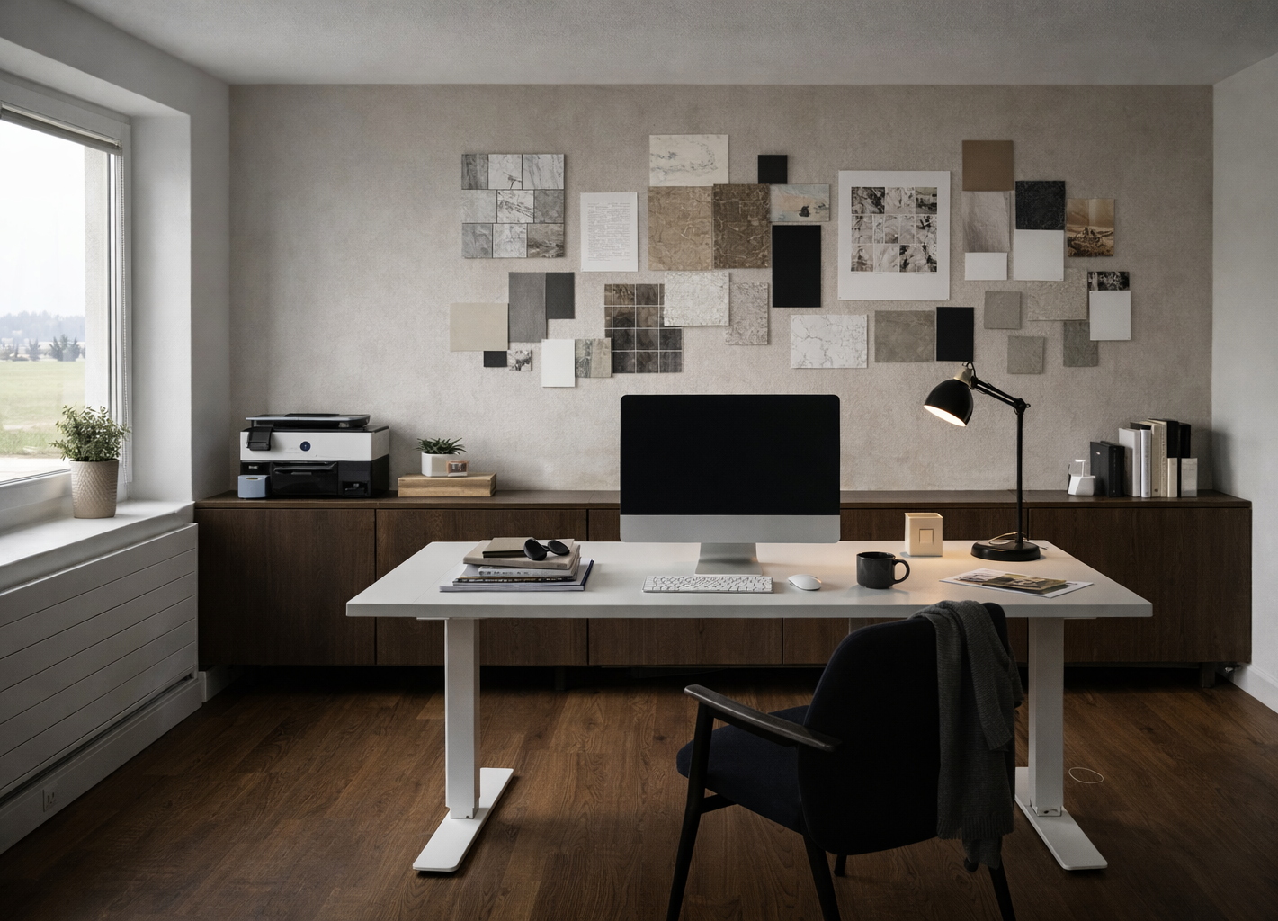 rendering Büro