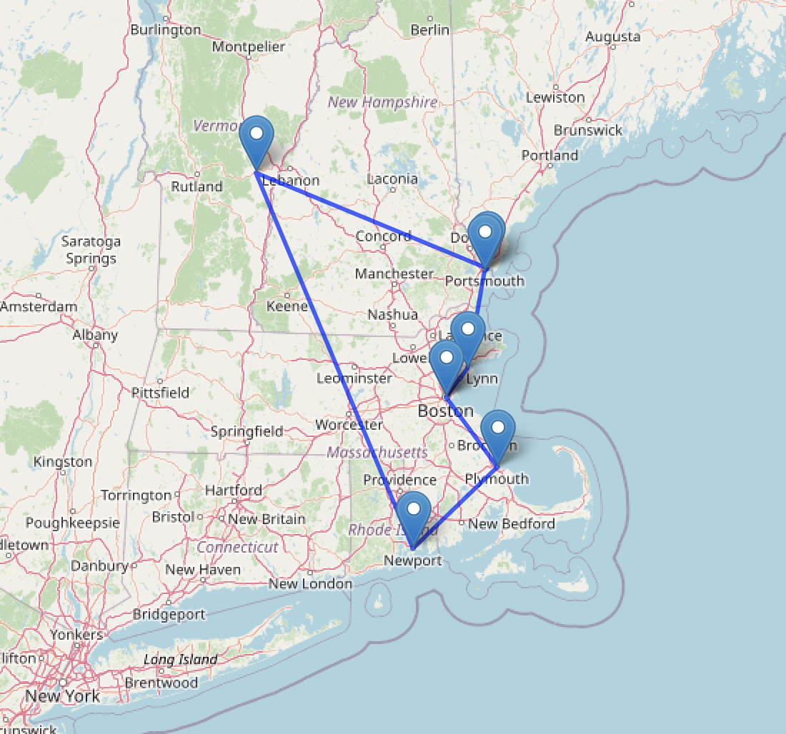 The perfect Fall New England Road Trip π