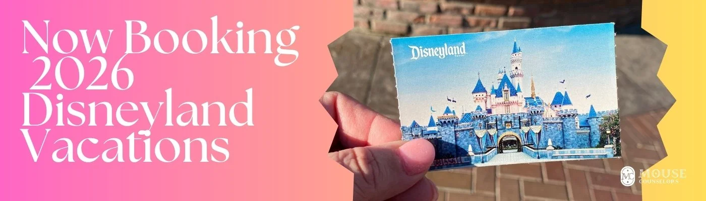 Now Booking: Disneyland 2026