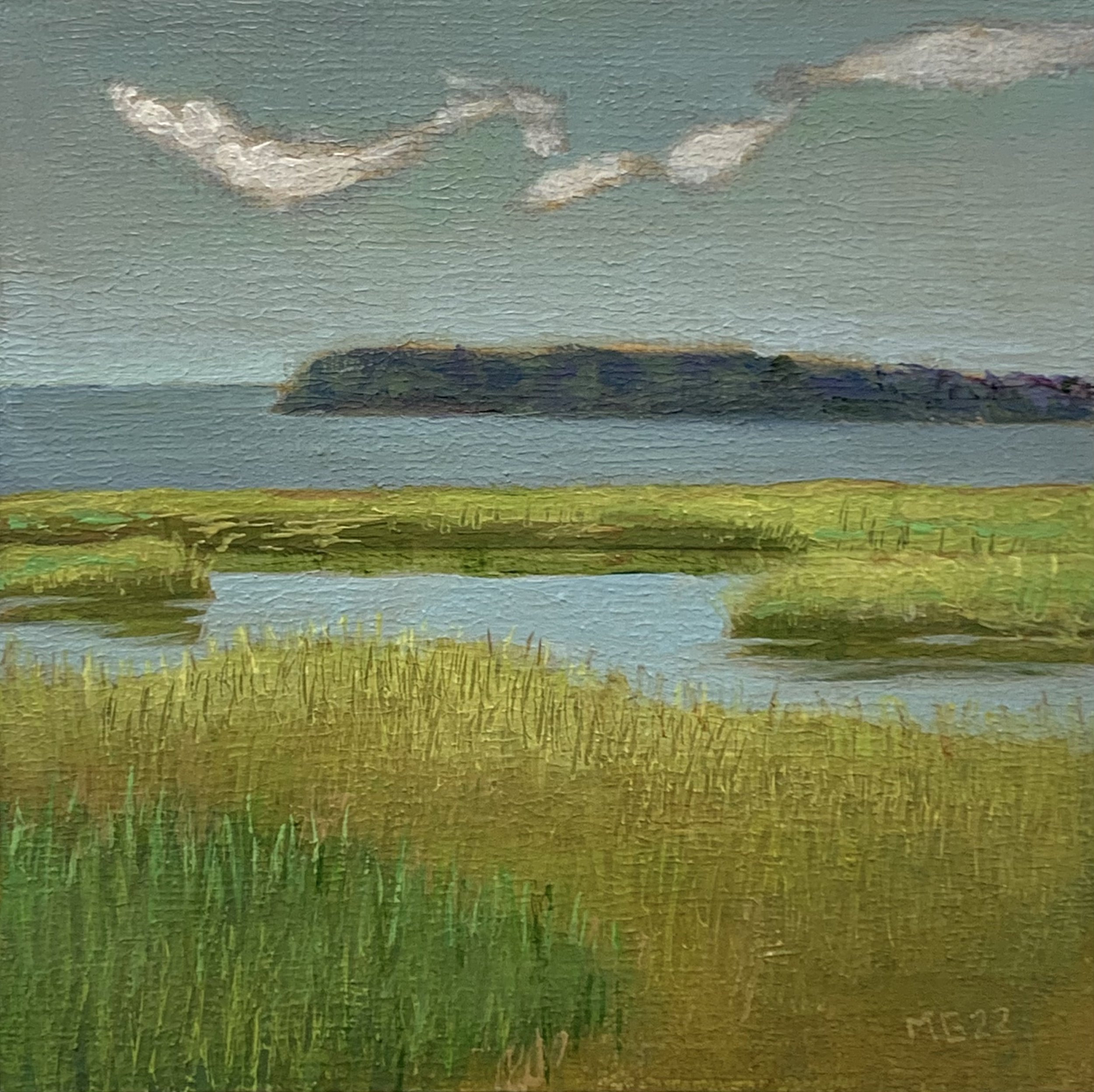 Cape Cod 10”x10” oil on wood panel $950