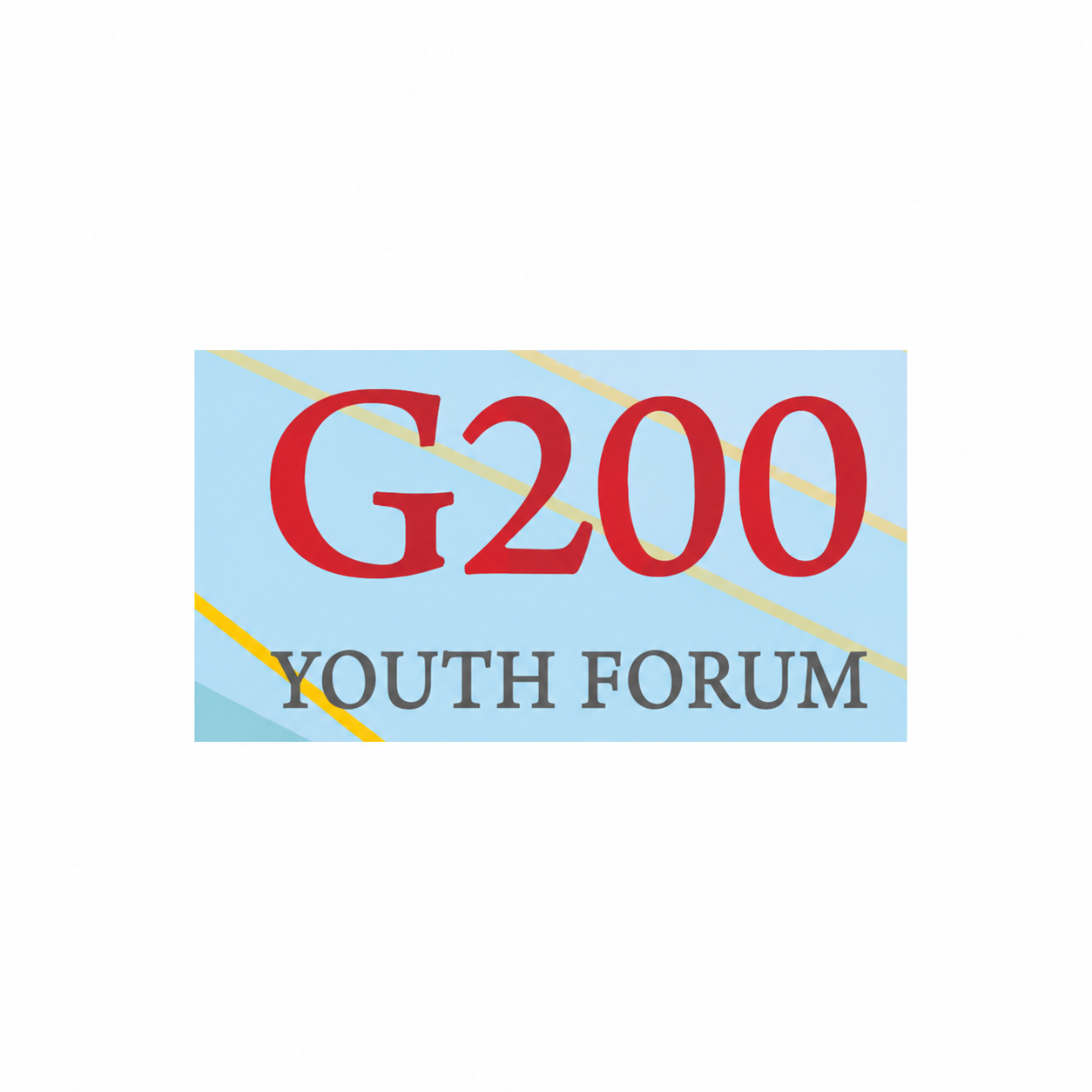 G200 Youth Forum - Corporate Events Client of Bu Elee Creative Studios.