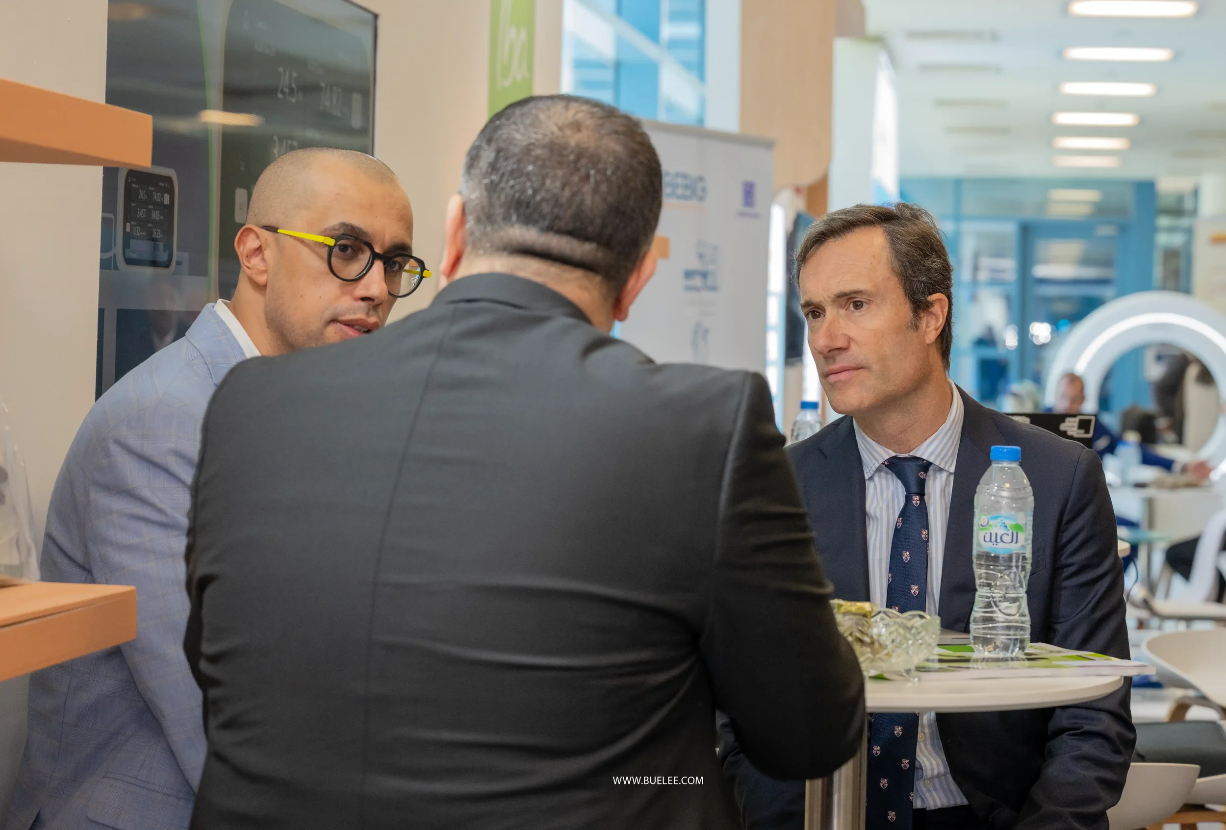  Group sessions between participating companies during AMSTRO 2026. 