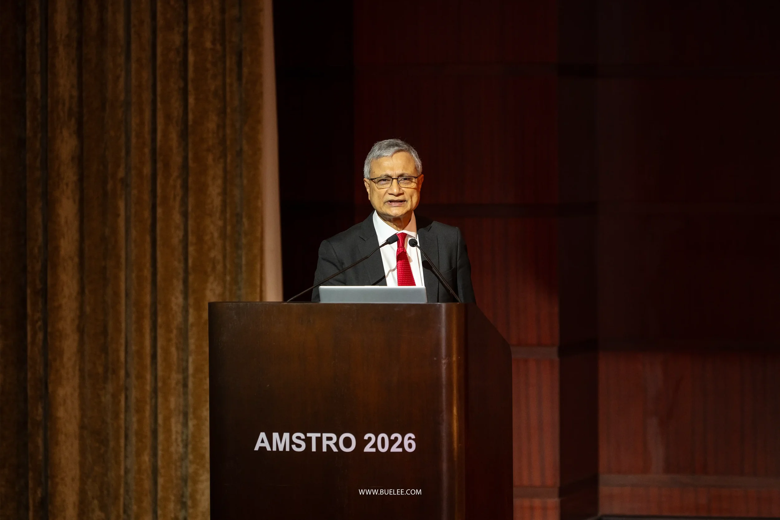  Opening address at AMSTRO 2026. 