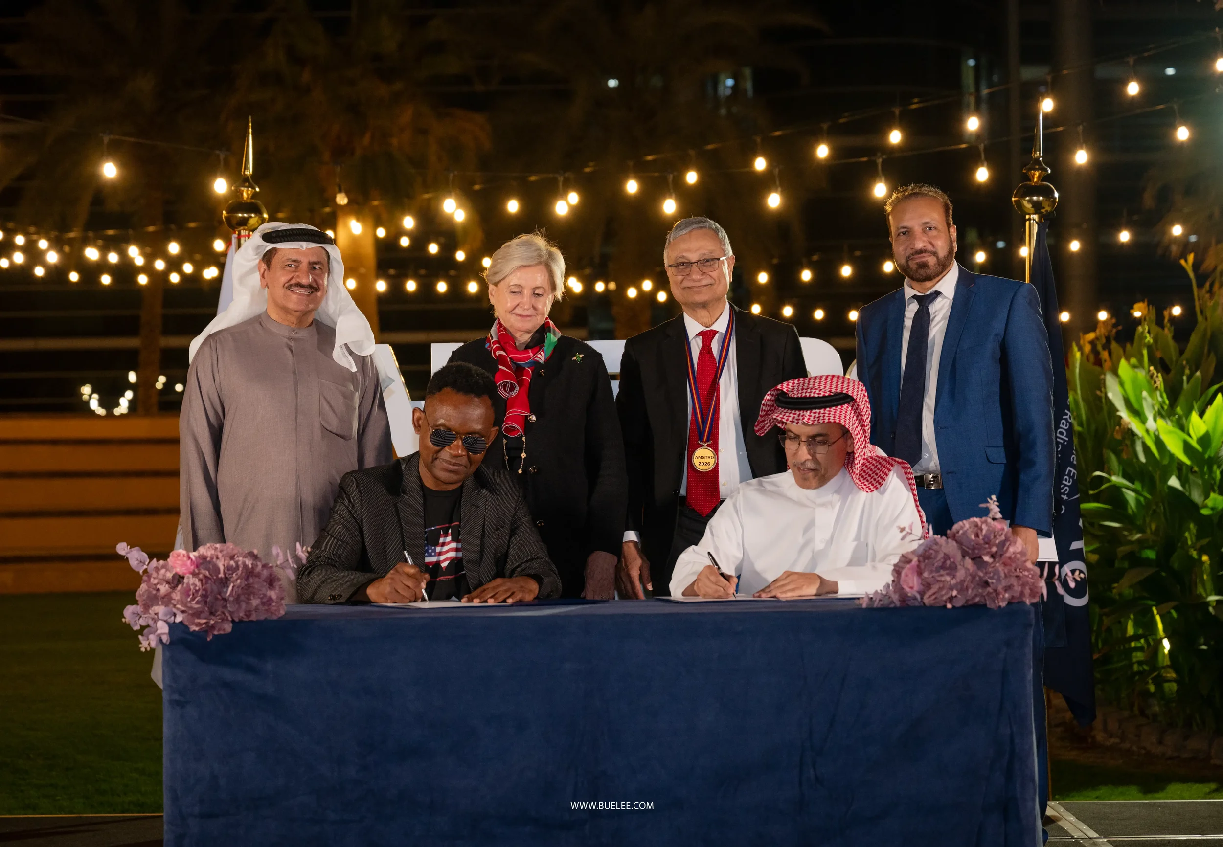  MOU Signing ceremony during AMSTRO 2026. 