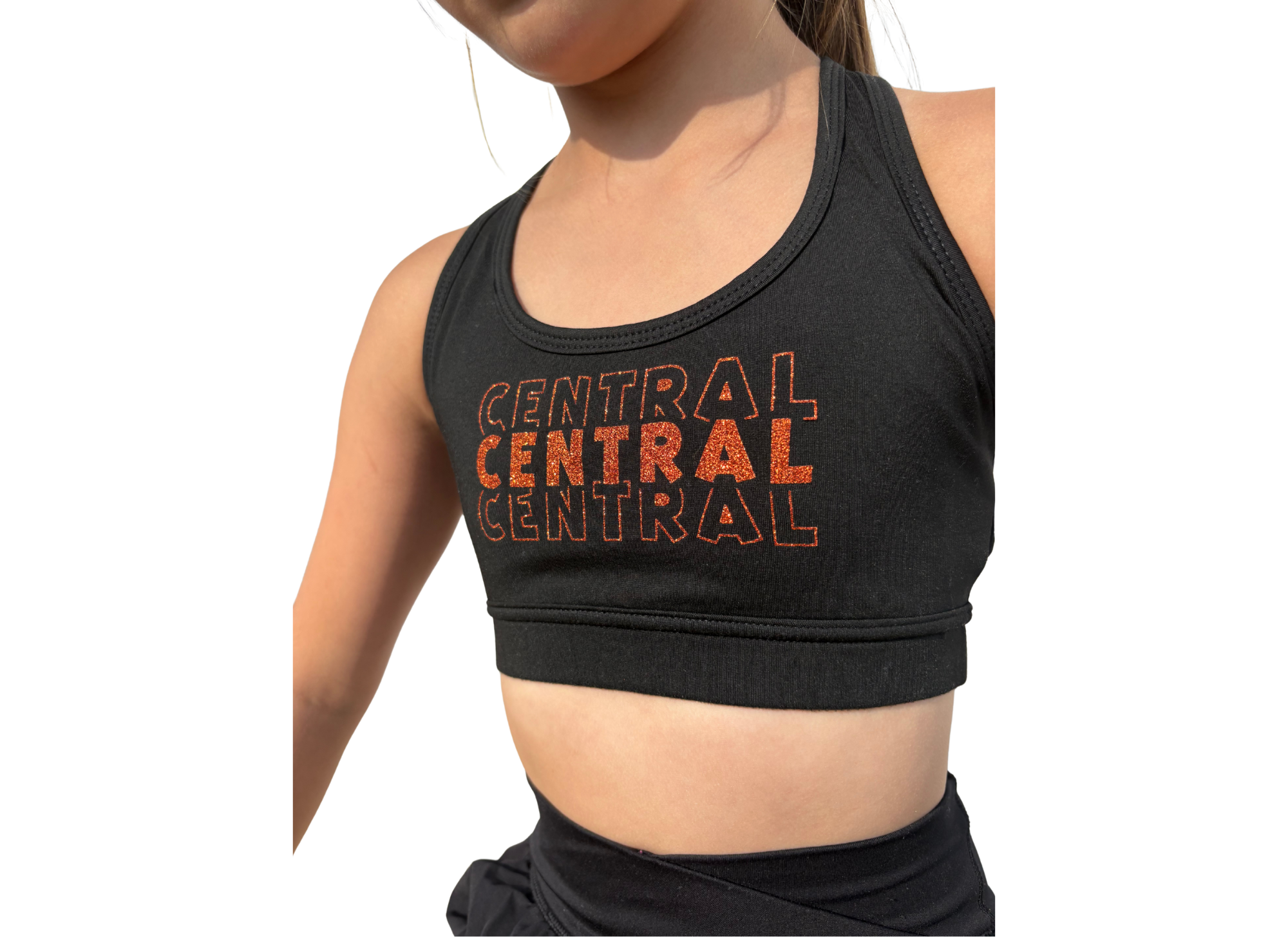 School Name Full Length Sports Bra