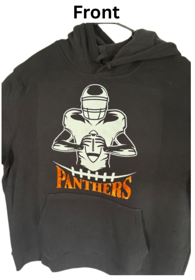 Panther Football Outline (Customize)