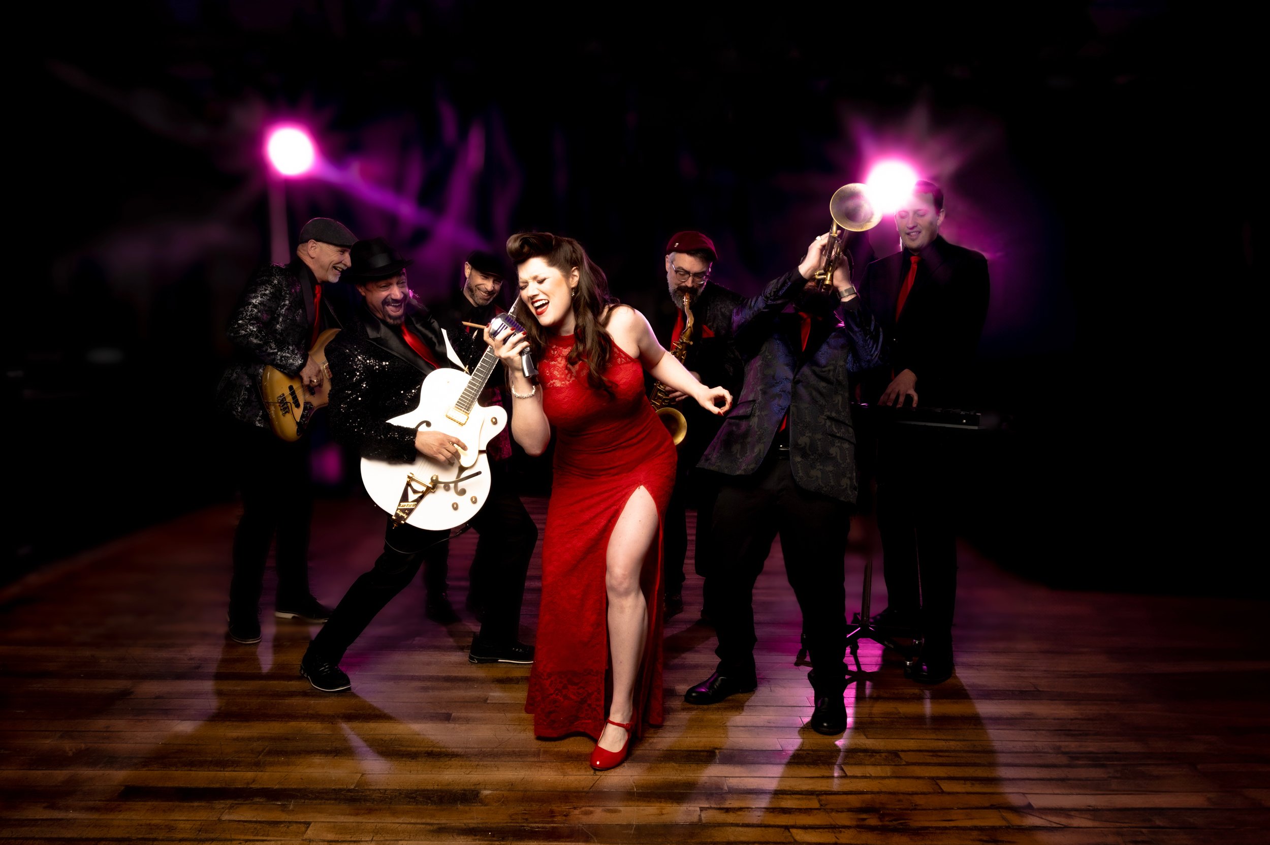 SATURDAY – SWINGIN’ BLUES – LITTLE MISS AND THE BOOM – in the performance space 