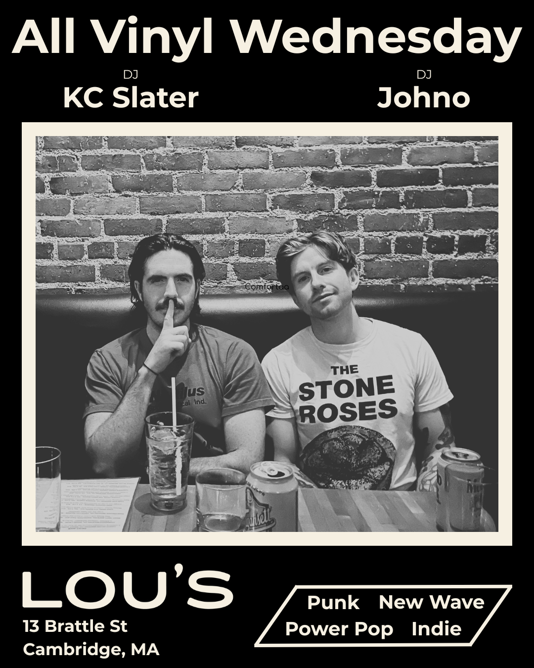 wednesday – friends in frequency –DJ KC Slater &amp; DJ Johno – in the lounge