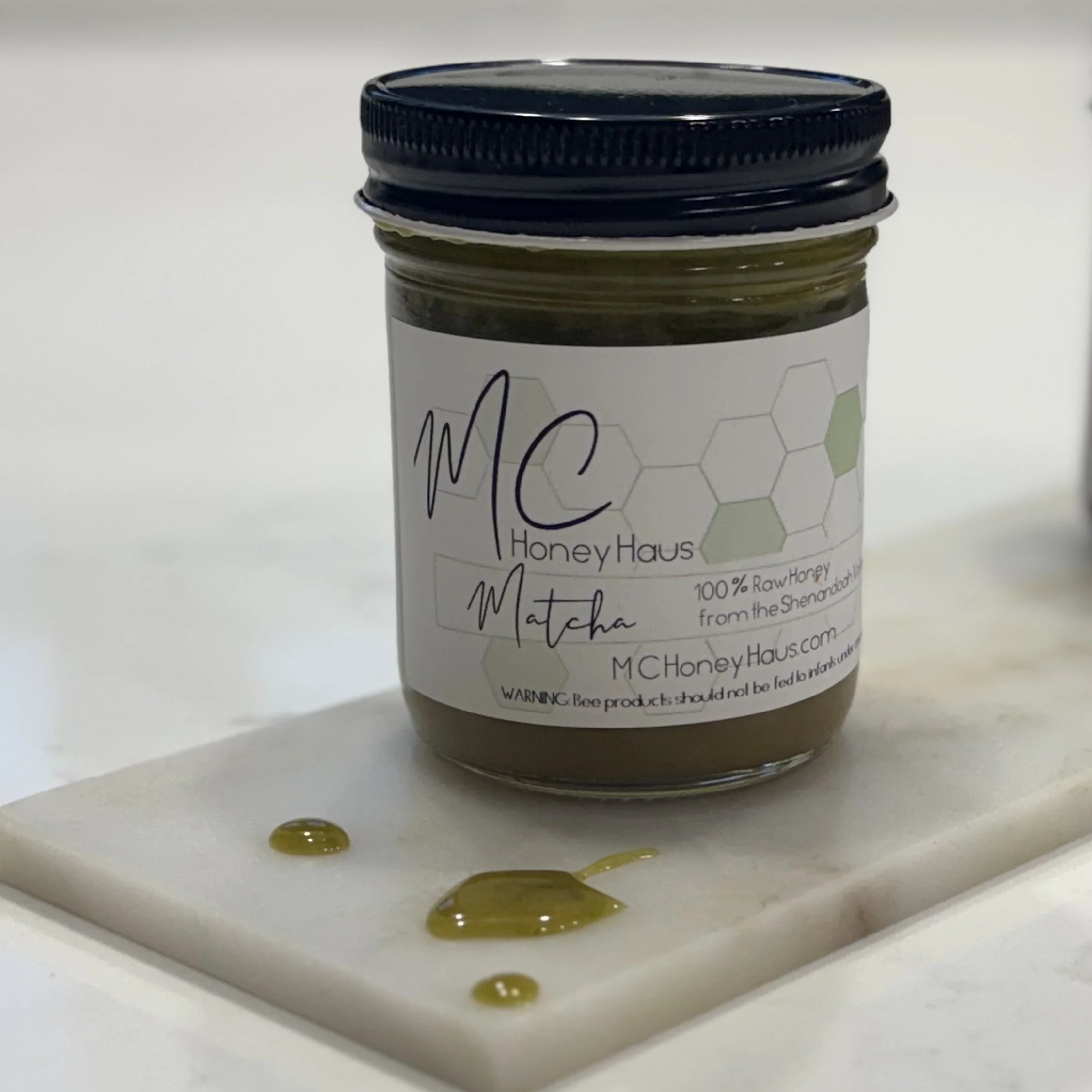 Matcha Creamed Honey