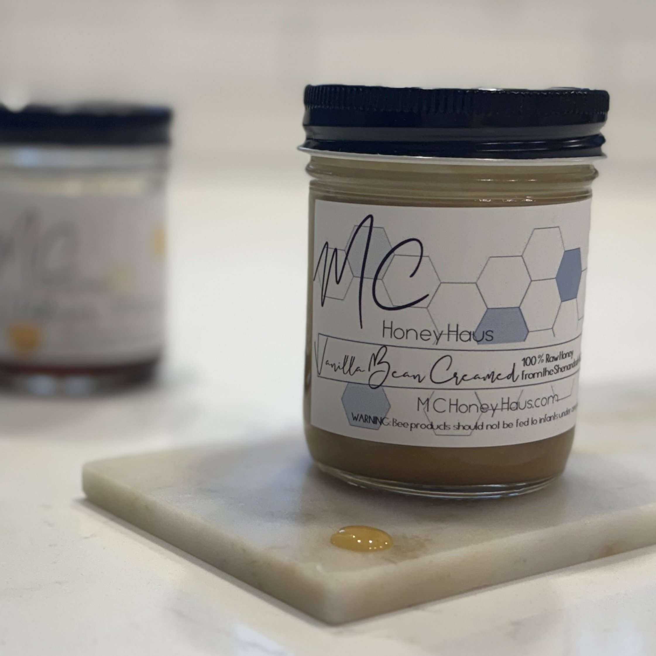 Vanilla Bean Creamed Honey