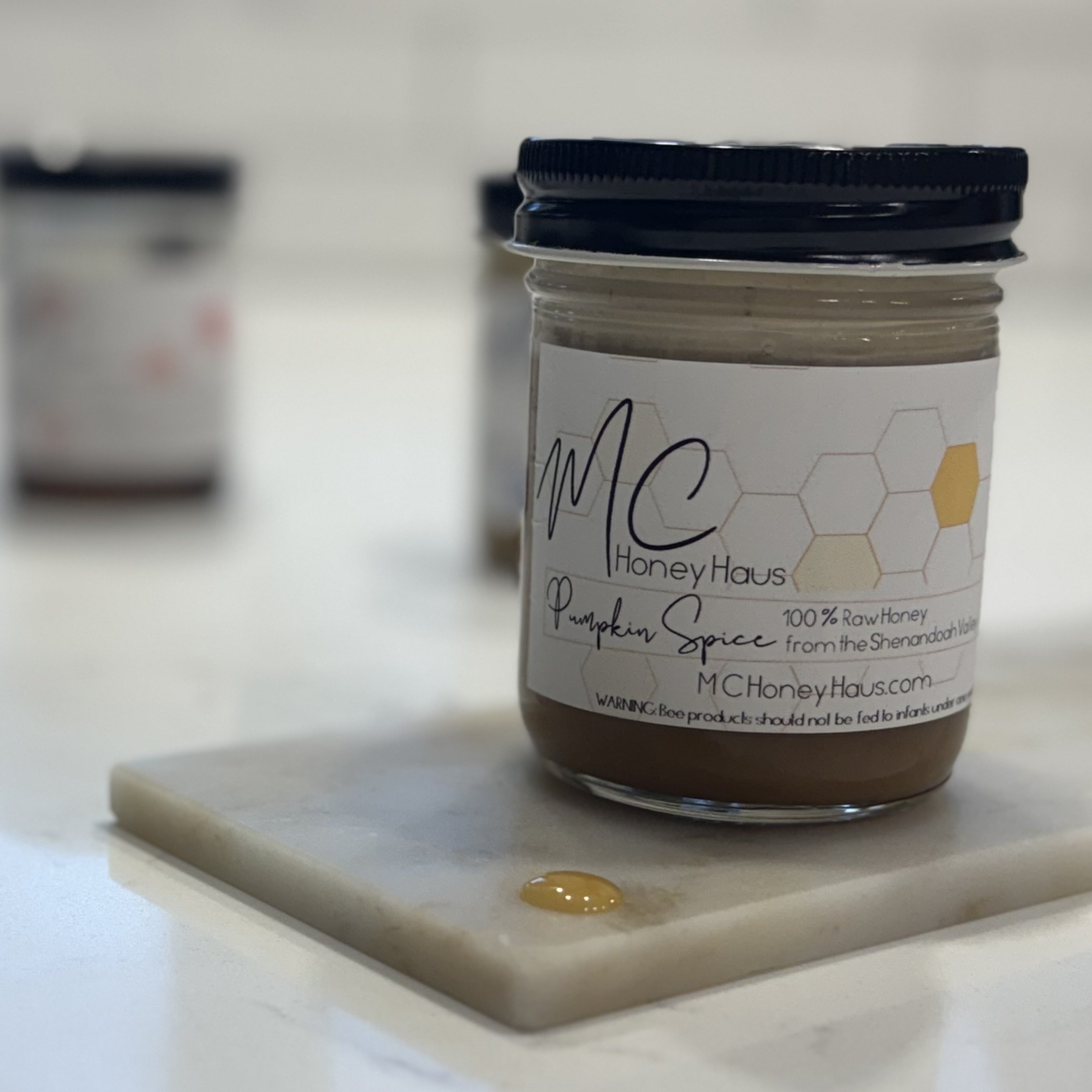 Pumpkin Spice Creamed Honey