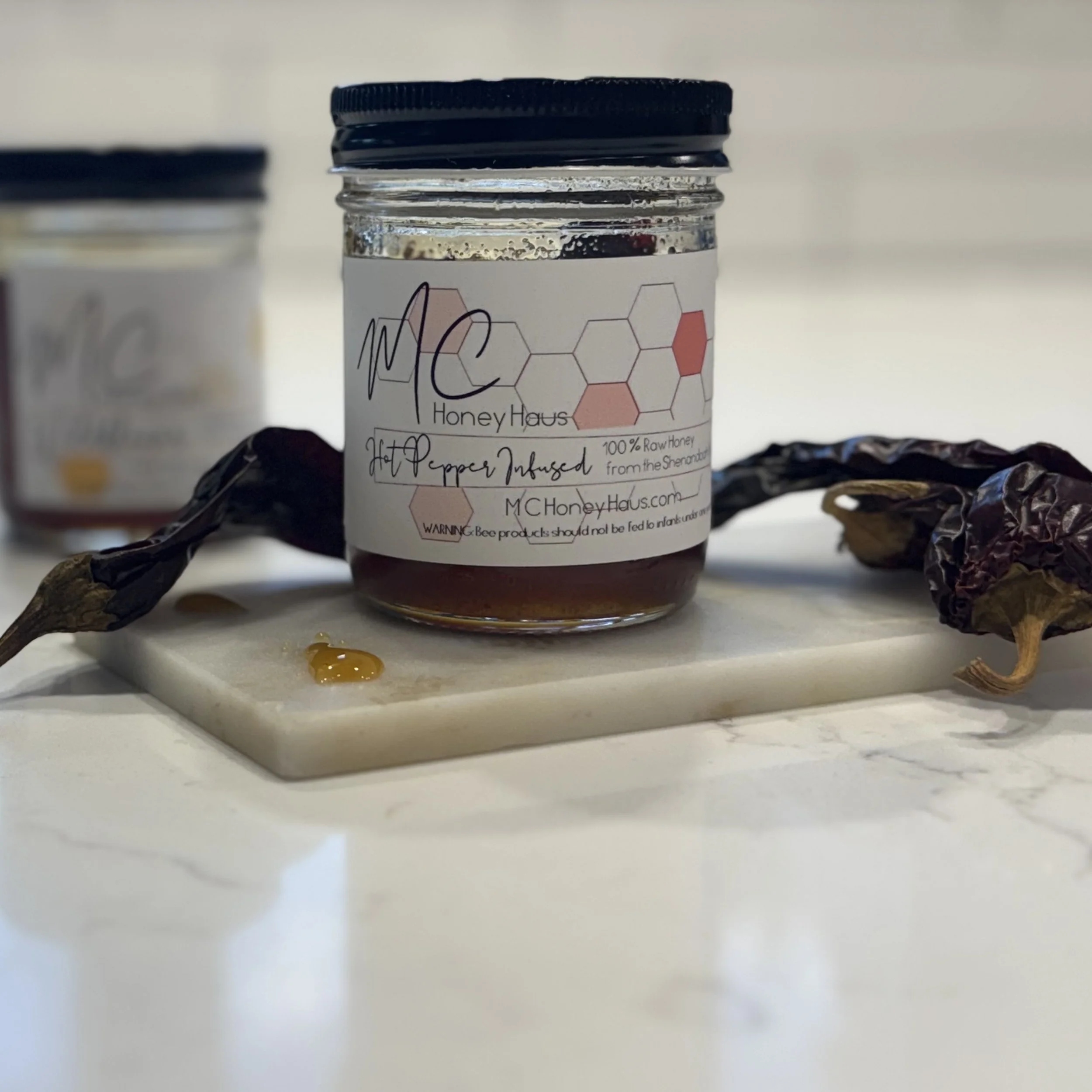 Hot Pepper-Infused Honey