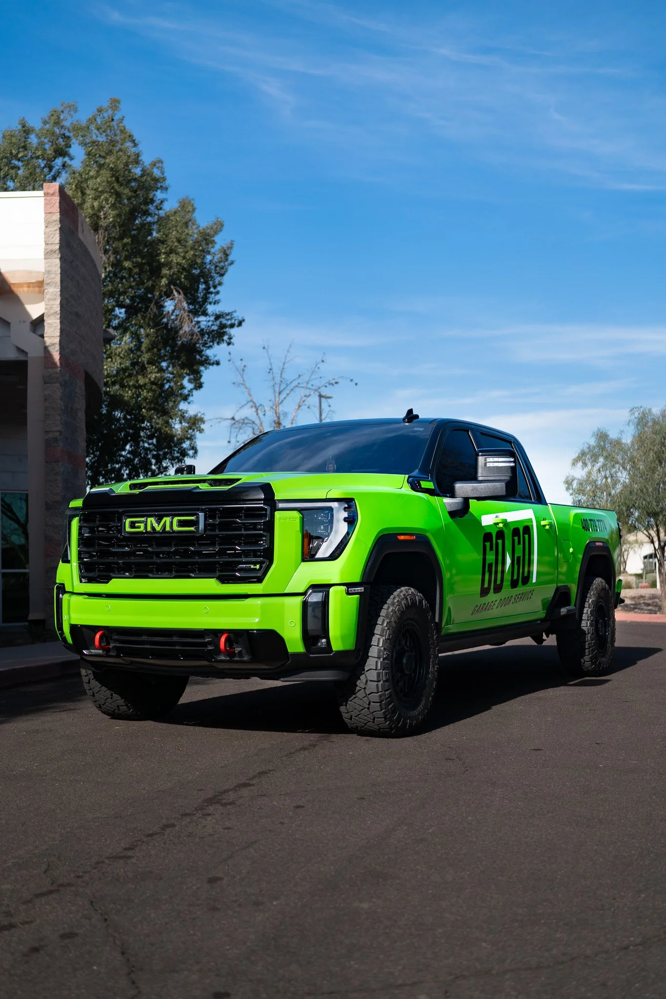 Go Go Garage Doors full wrap 2024 GMC Sierra Denali