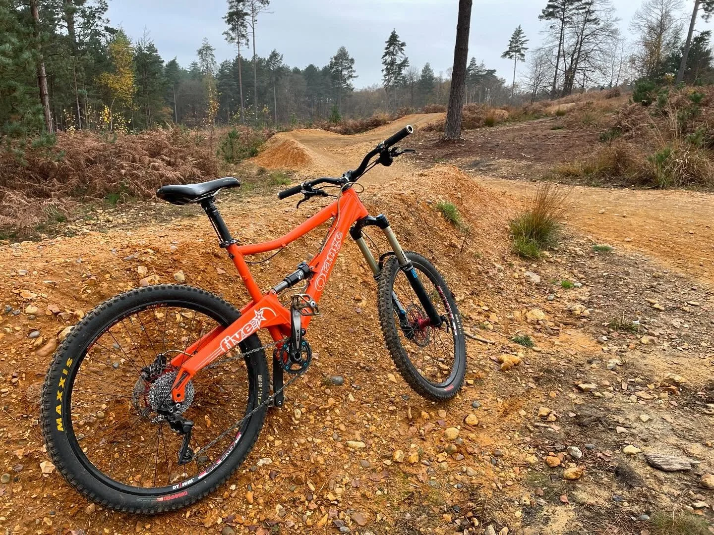 After being stuck in small film sets all week it&rsquo;s great to get outside on the Autumn trails!