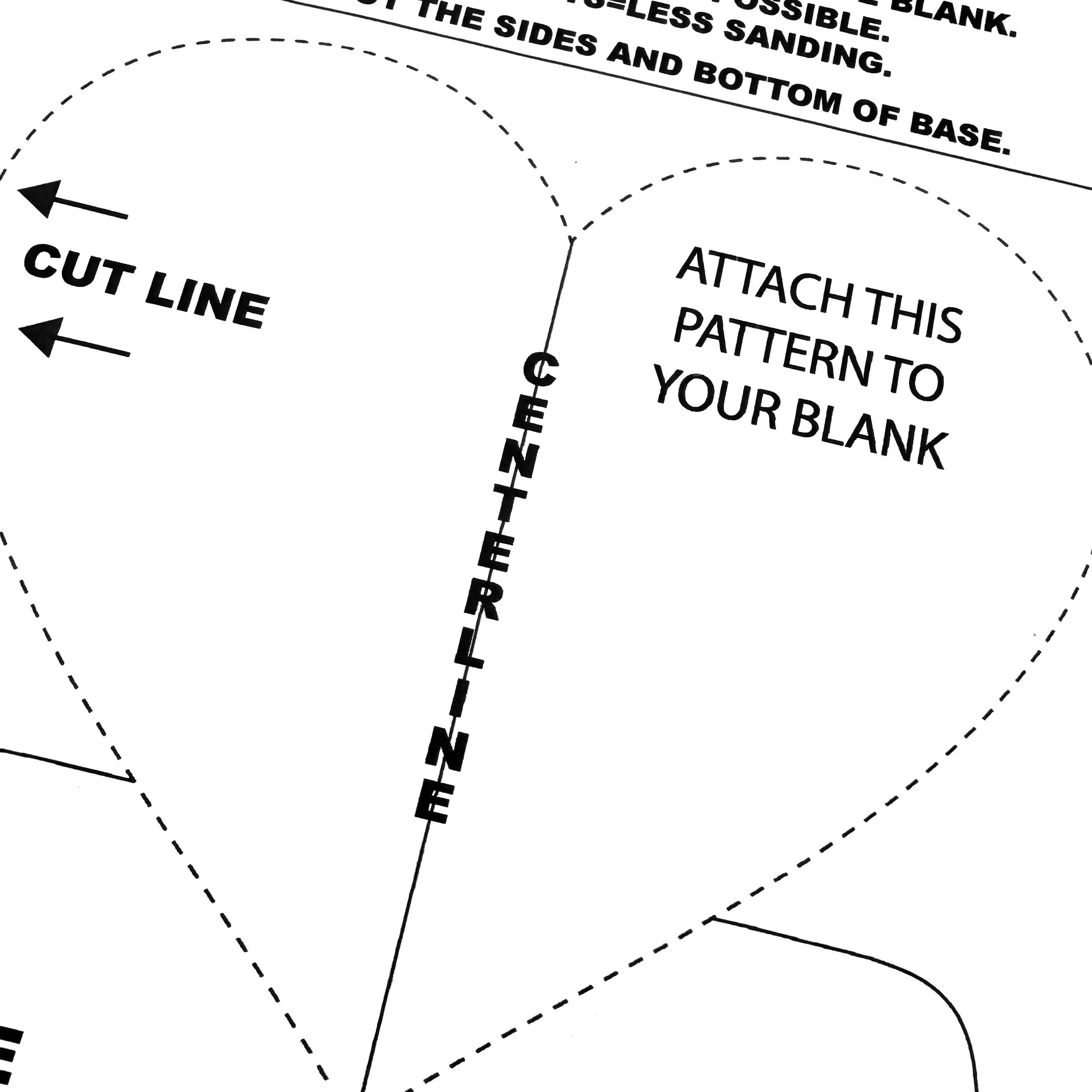 Pattern (Wood): Heart Bandsaw Box