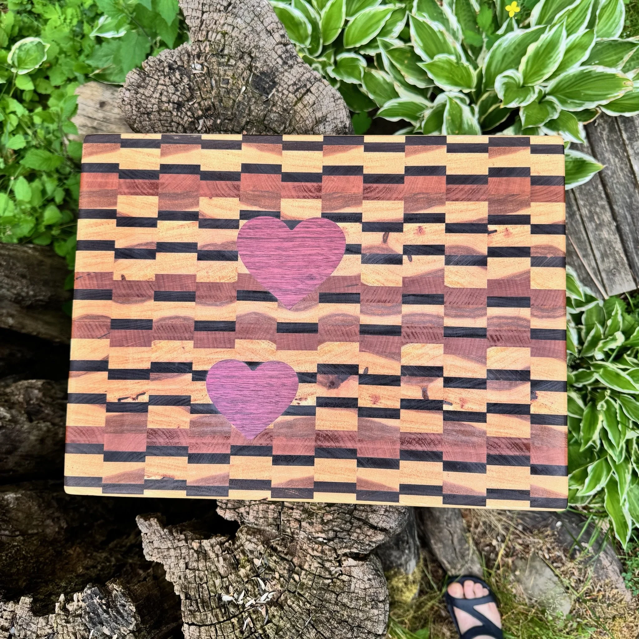 heart end grain cutting 1.JPG