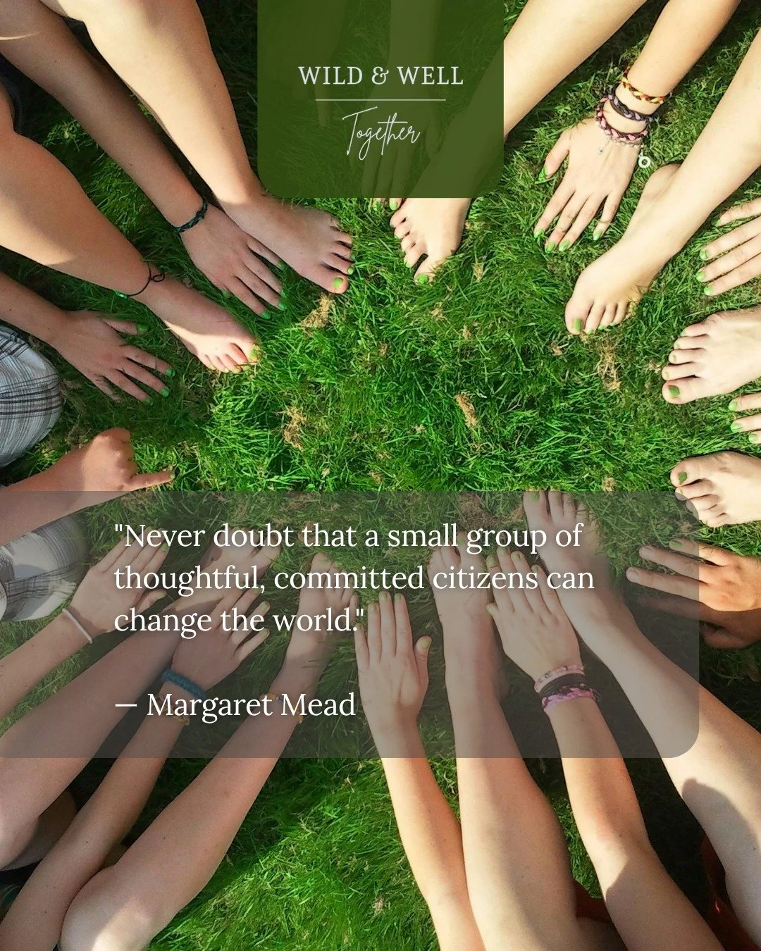 Community is about a handful of us showing up, caring deeply, and refusing to give up.

If you&rsquo;re part of that small group &ndash; or if you&rsquo;re thinking about becoming part of one &ndash; know this: you&rsquo;re exactly what the world has