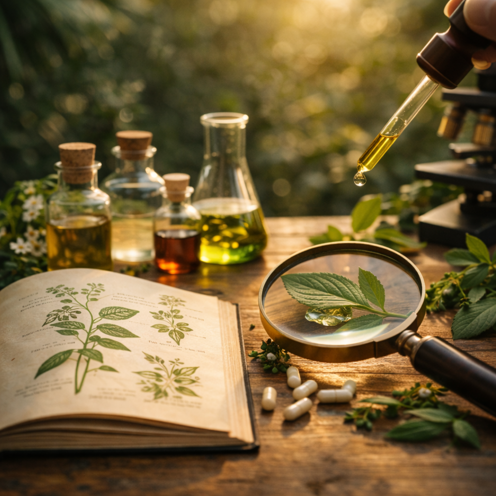 Les Composés Botaniques et les Molécules Naturelles