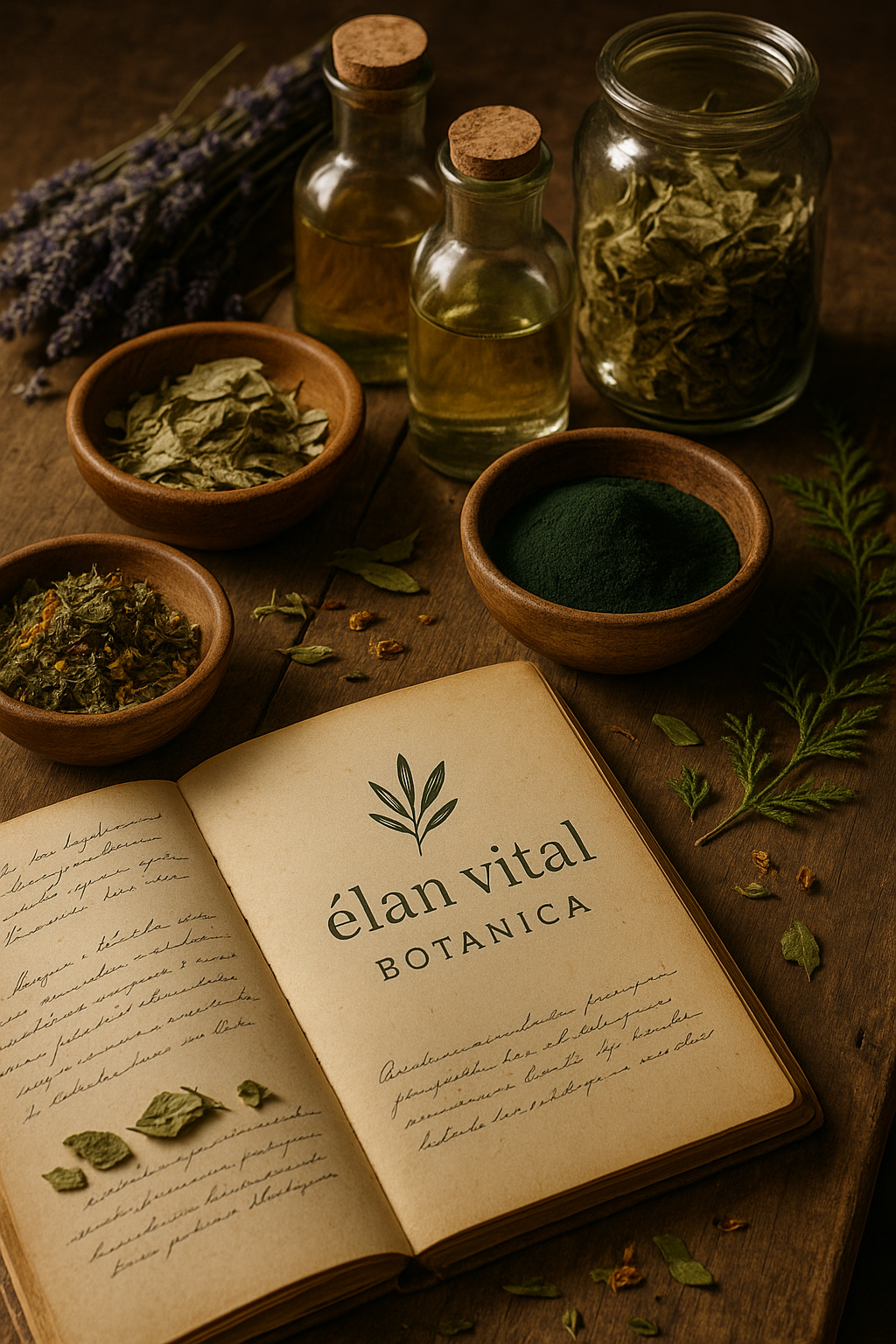 Mode de vie sain soutenu par les compléments naturels Elan Vital Botanica