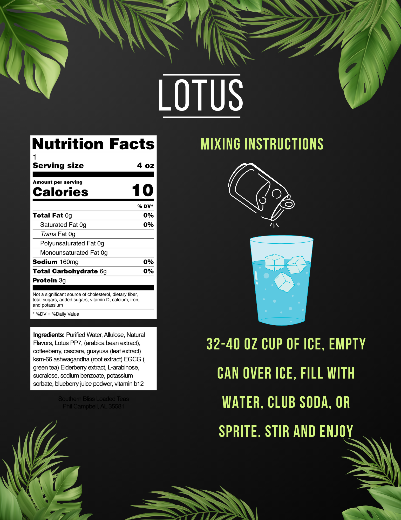 Black And Green Modern Illustrative Cocktail Menu .png