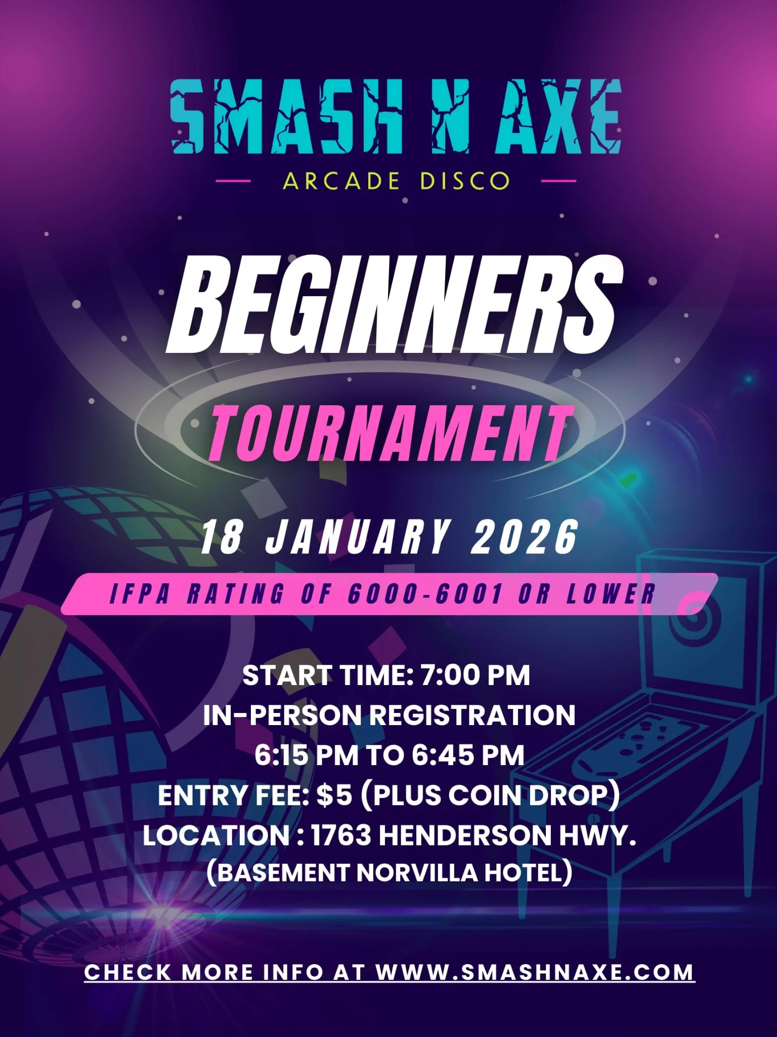 Smash N Axe Beginners Tournament 