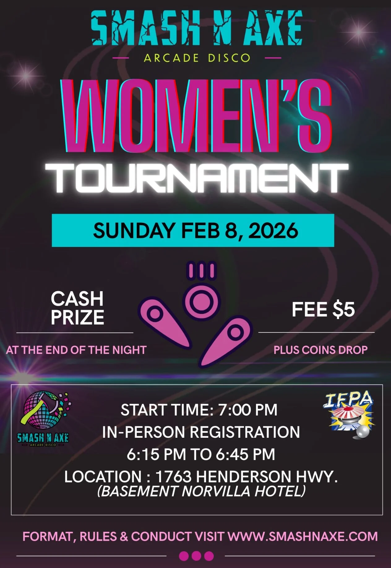 Smash N Axe Women’s Tournament 