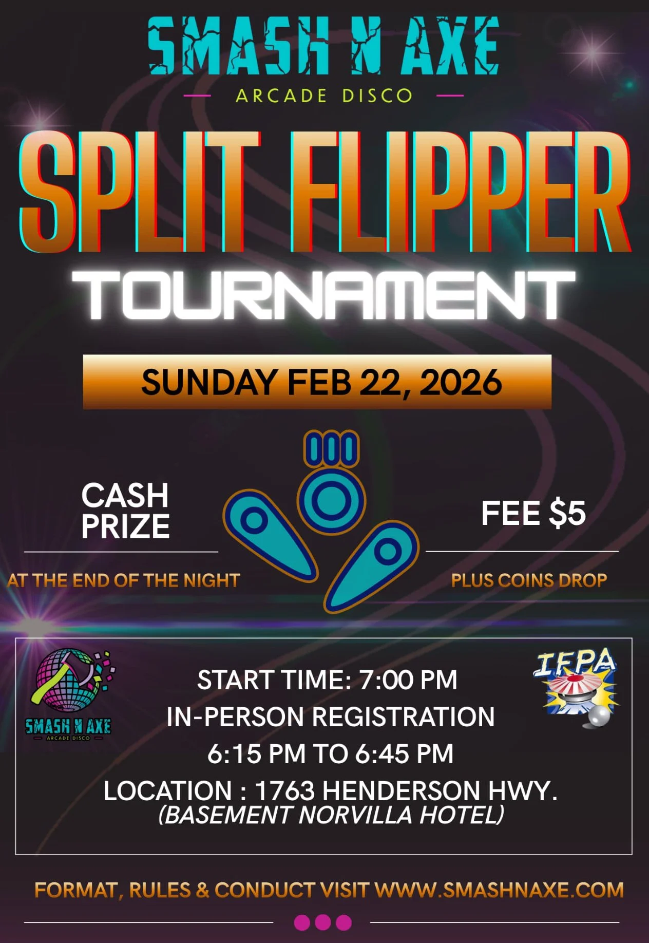 Smash N Axe Split FlipperTournament 