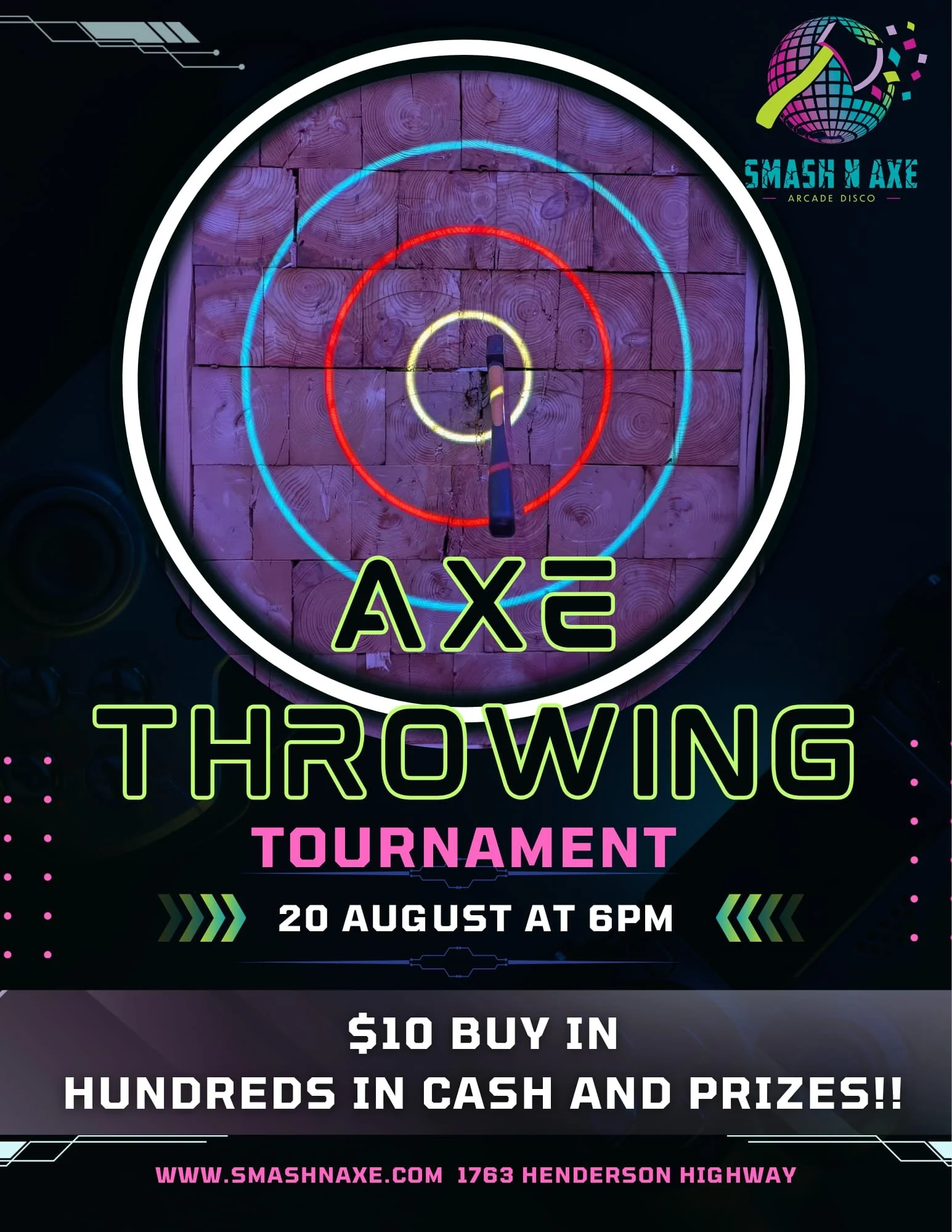 AXE THROWING TOURNAMENT
